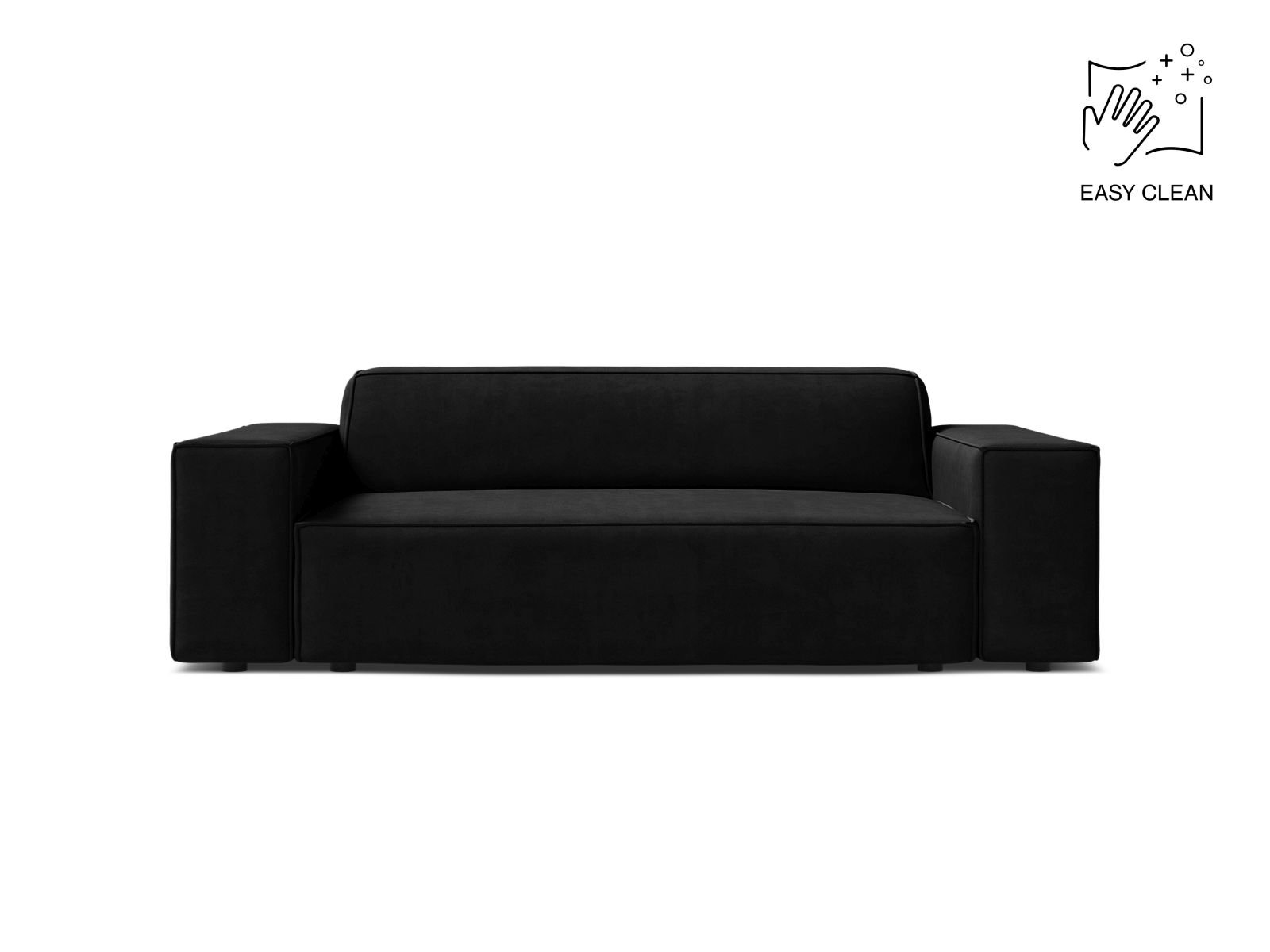 Velvet Sofa, "Jodie", 2 Seats, 175x99x77