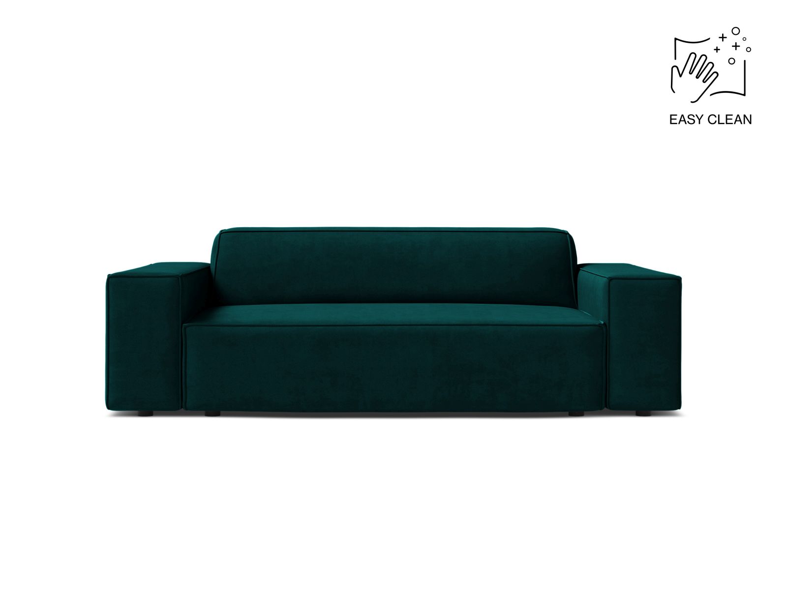 Velvet Sofa, "Jodie", 2 Seats, 175x99x77