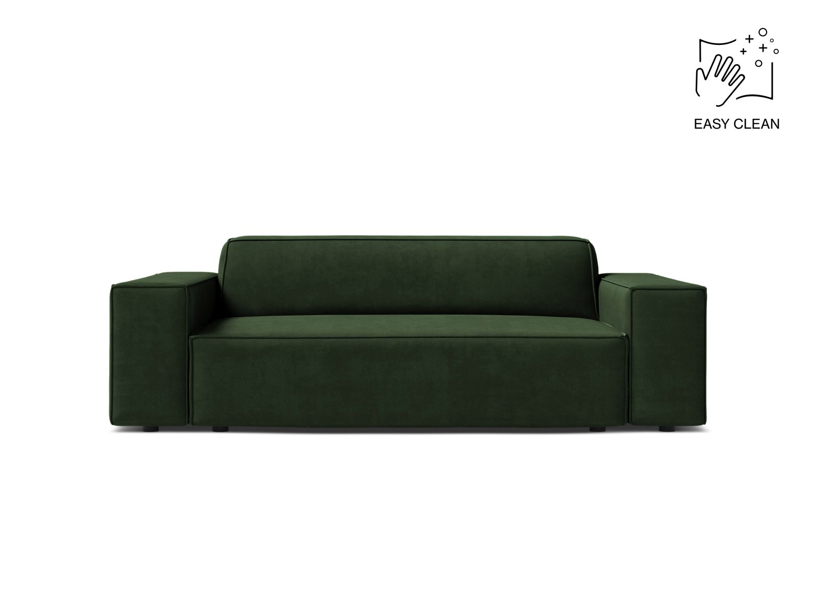 Velvet Sofa, "Jodie", 2 Seats, 175x99x77