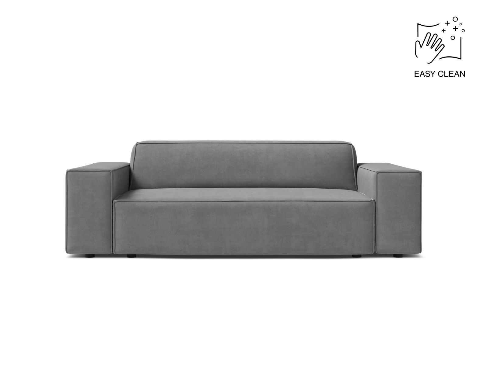 Velvet Sofa, "Jodie", 2 Seats, 175x99x77