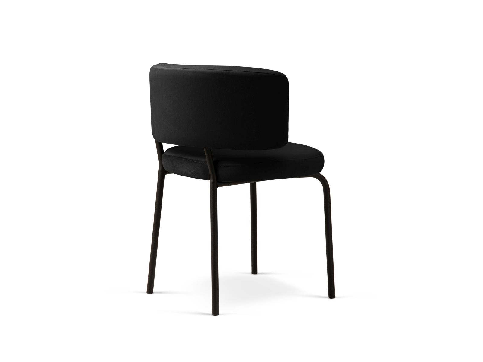 Velvet Chair, "Dora", 1 Seat, 58x57x75