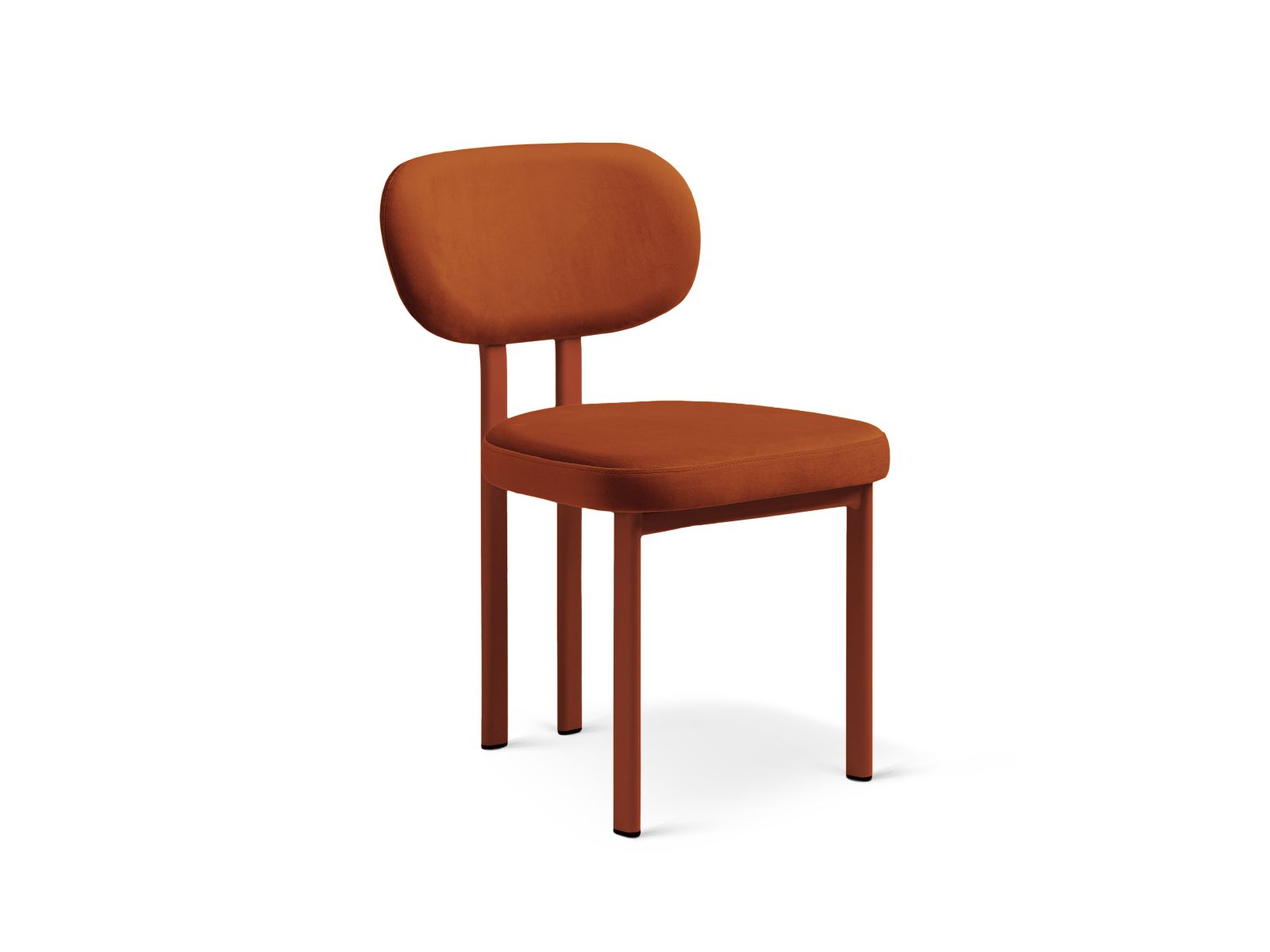Velvet Chair, "Sam", 1 Seat, 51x52x82