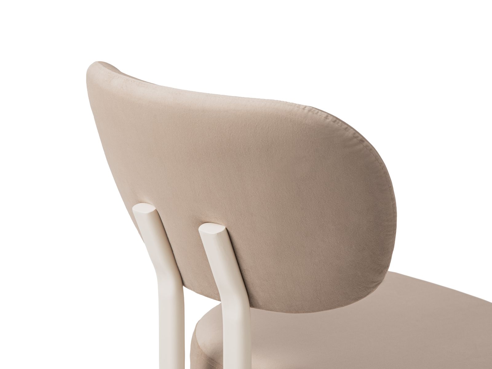 Velvet Chair, "Sam", 1 Seat, 51x52x82