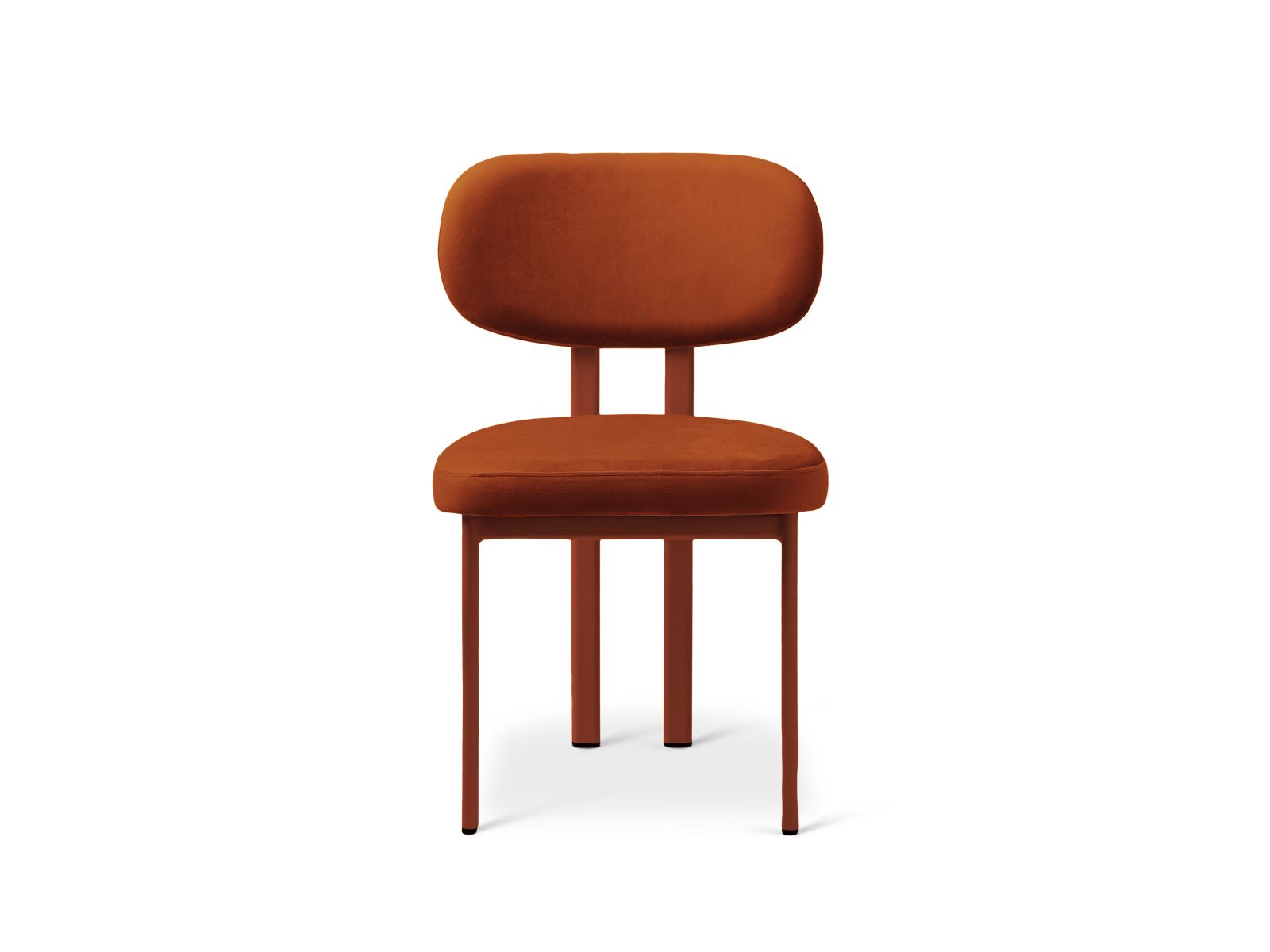 Velvet Chair, "Sam", 1 Seat, 51x52x82