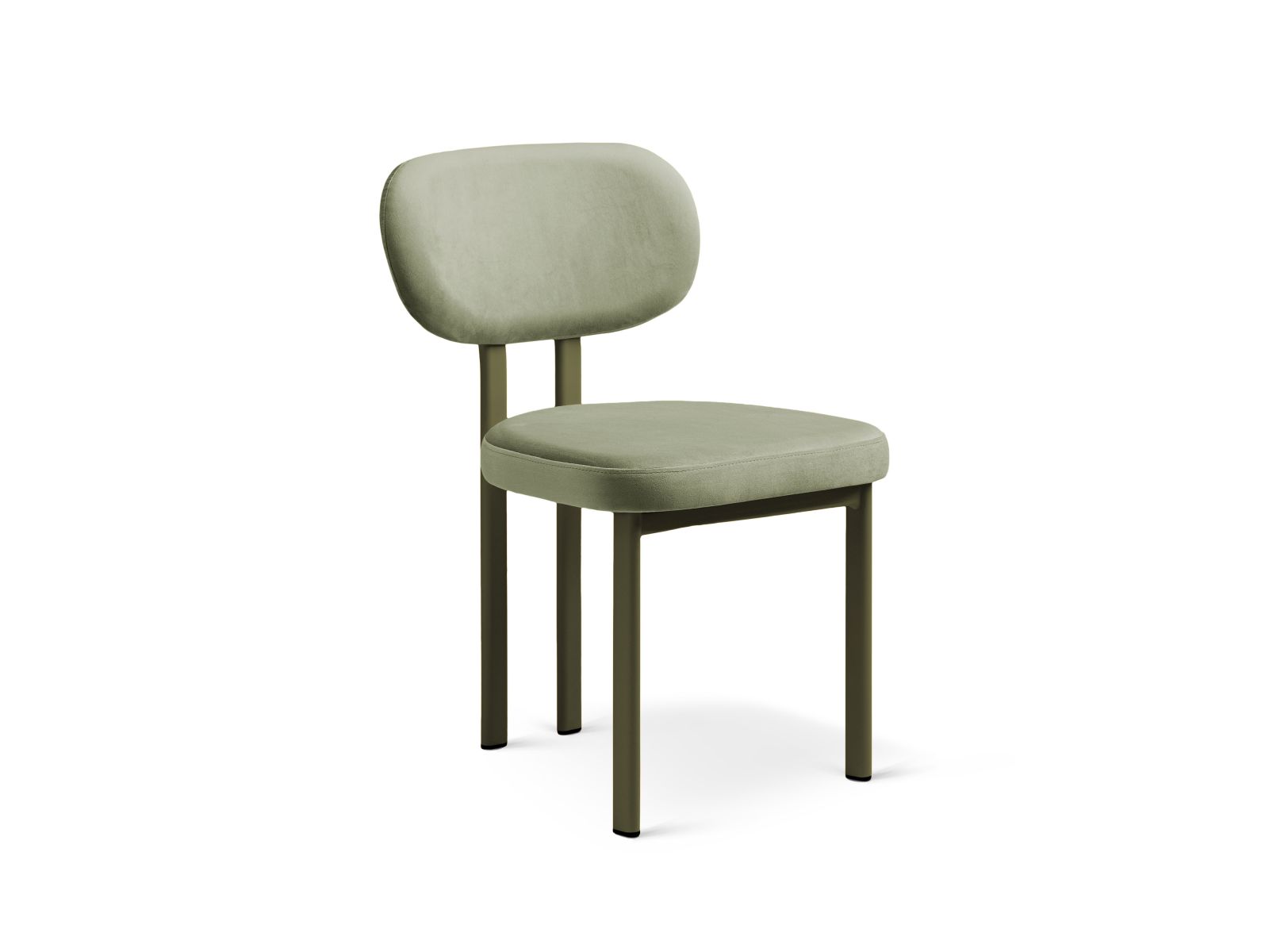 Velvet Chair, "Sam", 1 Seat, 51x52x82