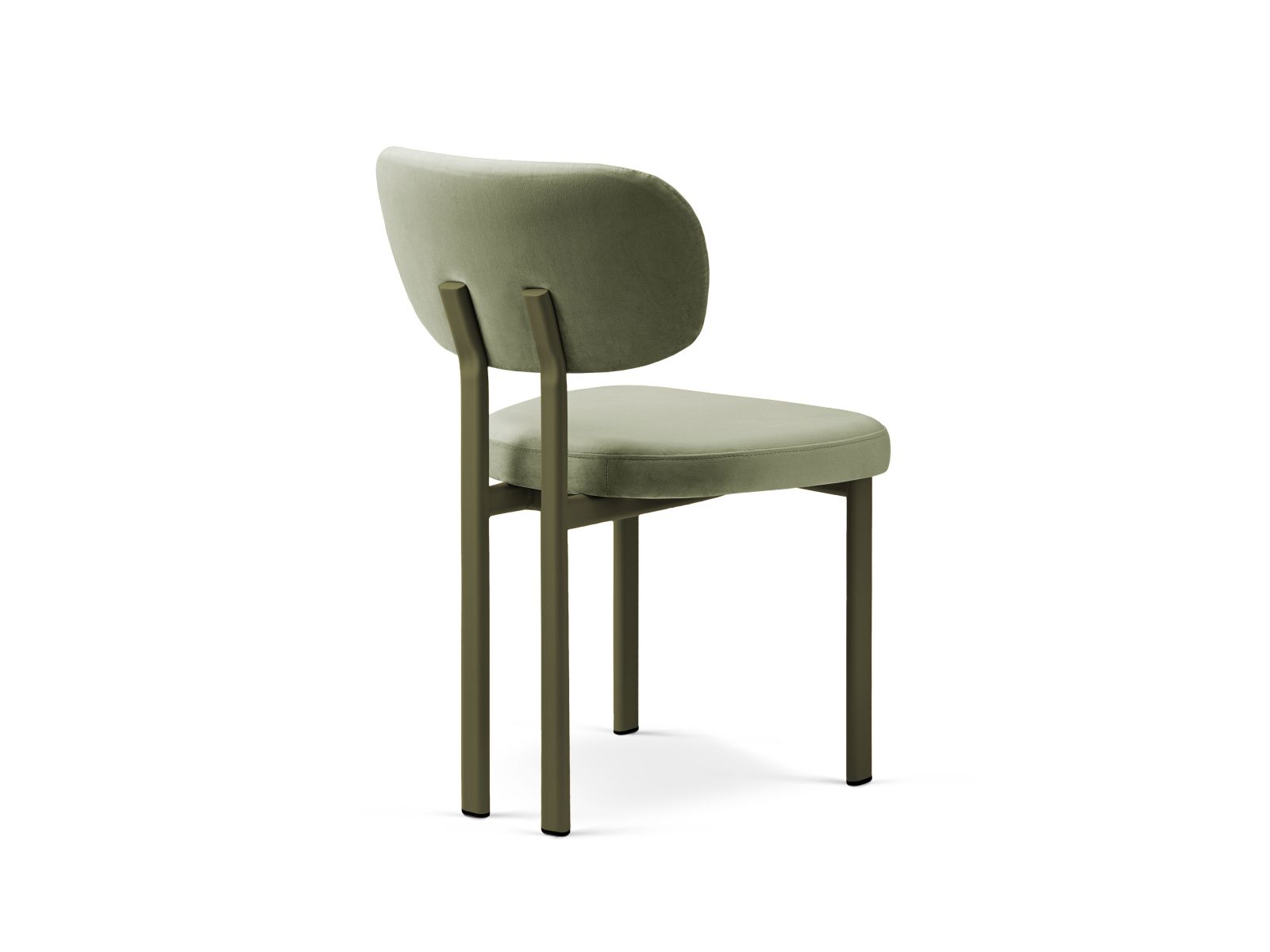 Velvet Chair, "Sam", 1 Seat, 51x52x82