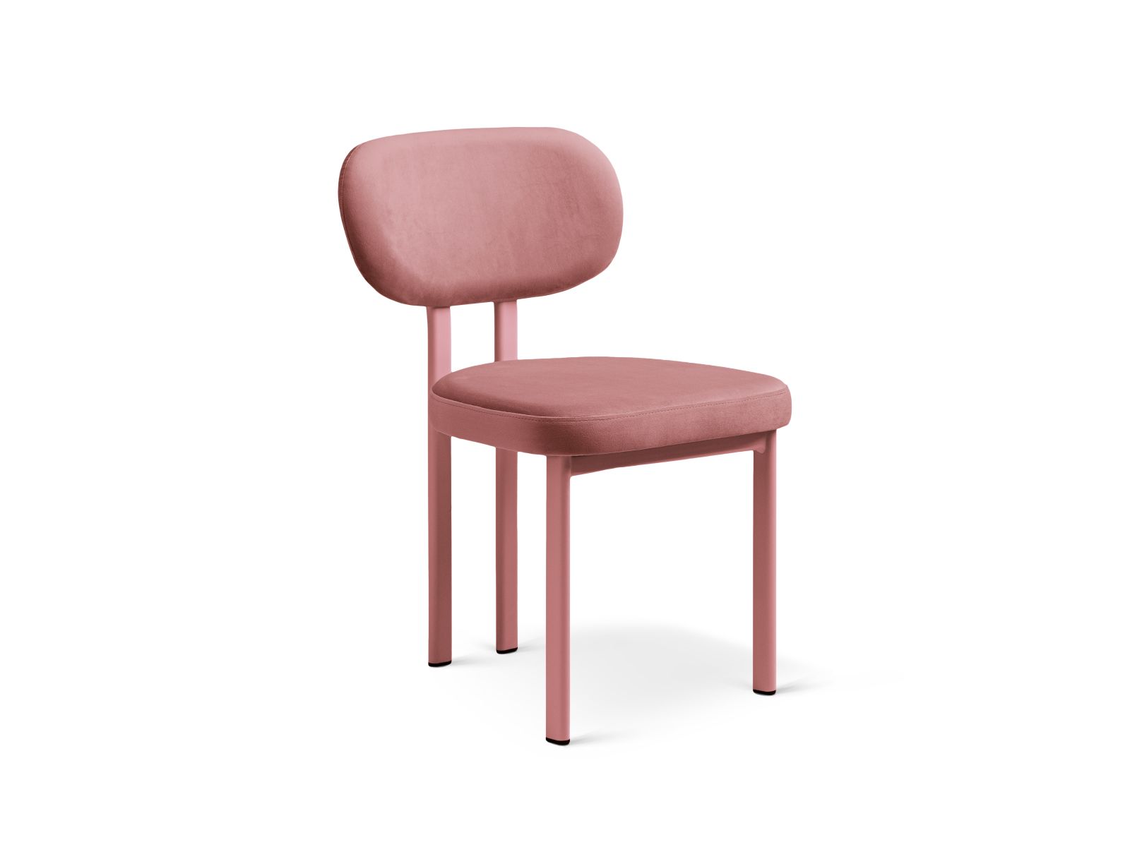 Velvet Chair, "Sam", 1 Seat, 51x52x82