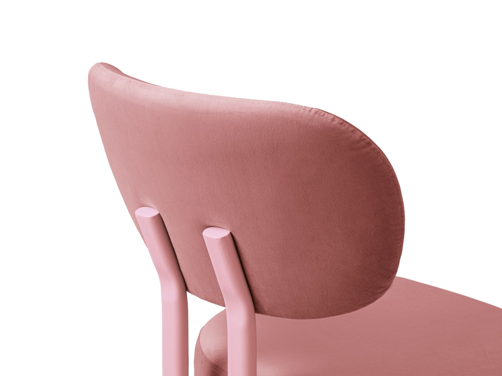 Velvet Chair, "Sam", 1 Seat, 51x52x82