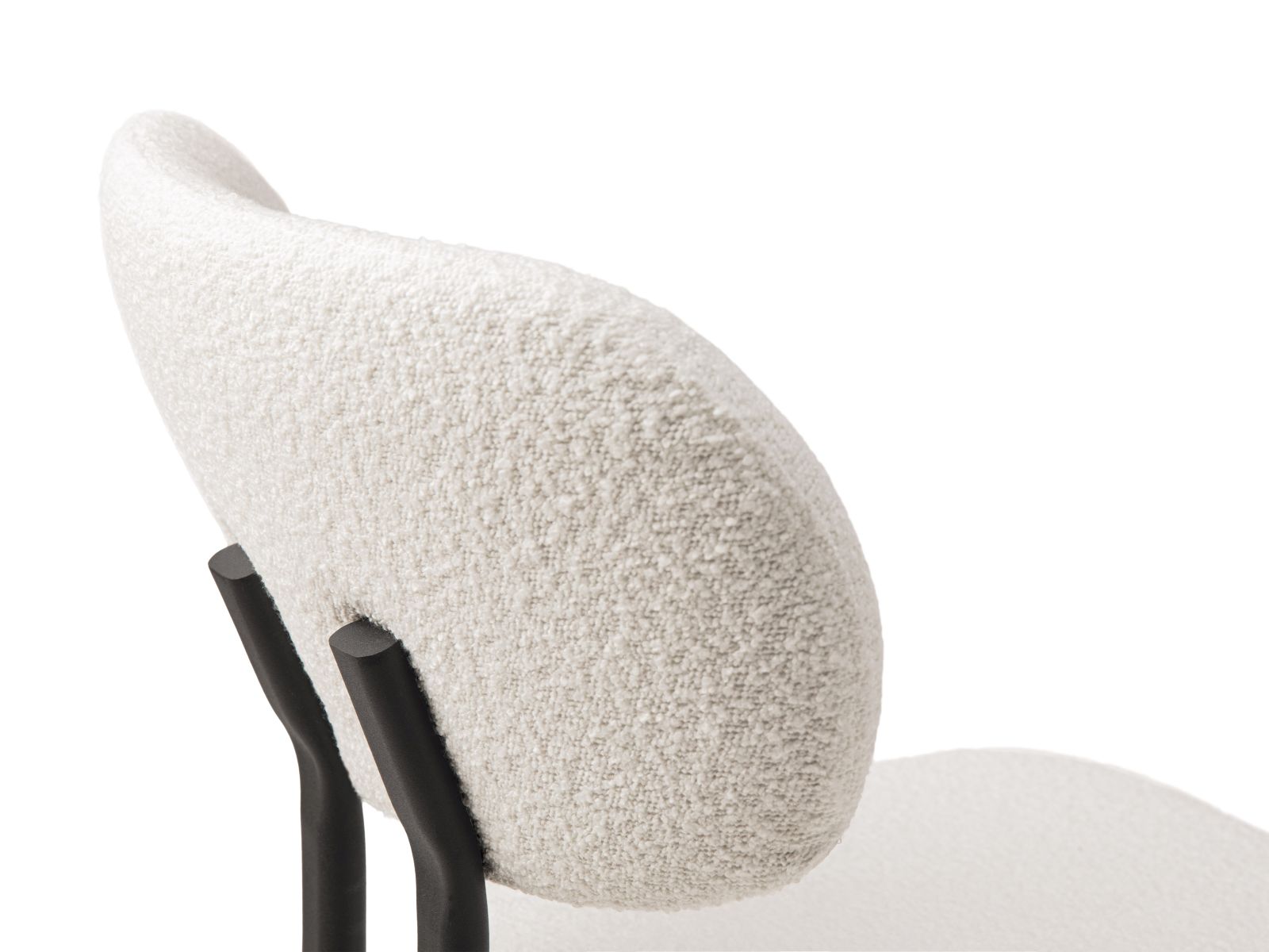 Boucle Chair, "Sam", 1 Seat, 51x52x82