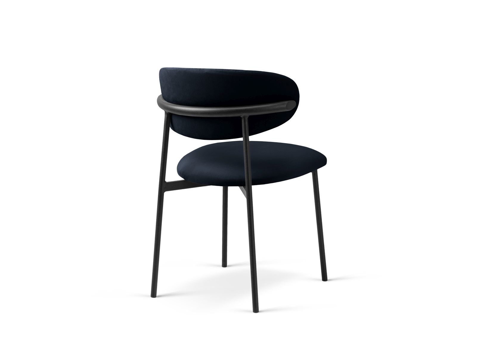 Velvet Chair, "Nina", 1 Seat, 55x52x78