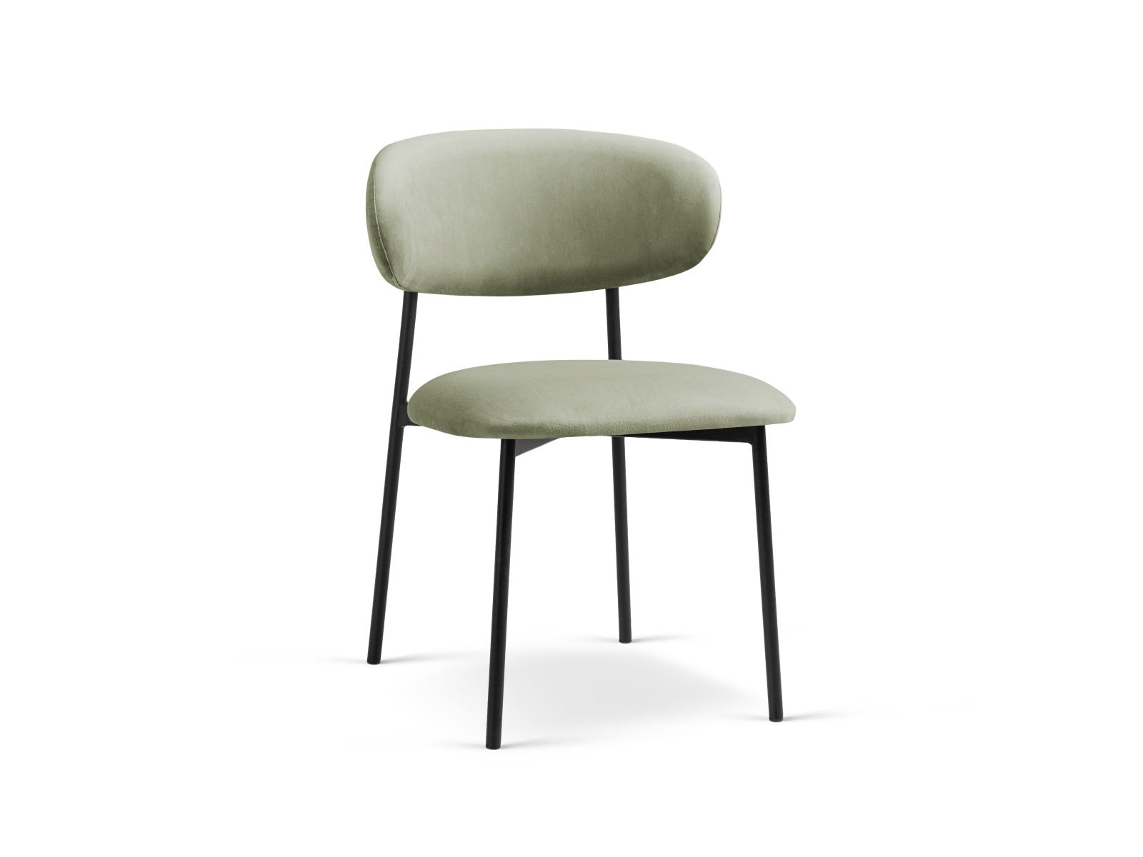 Velvet Chair, "Nina", 1 Seat, 55x52x78