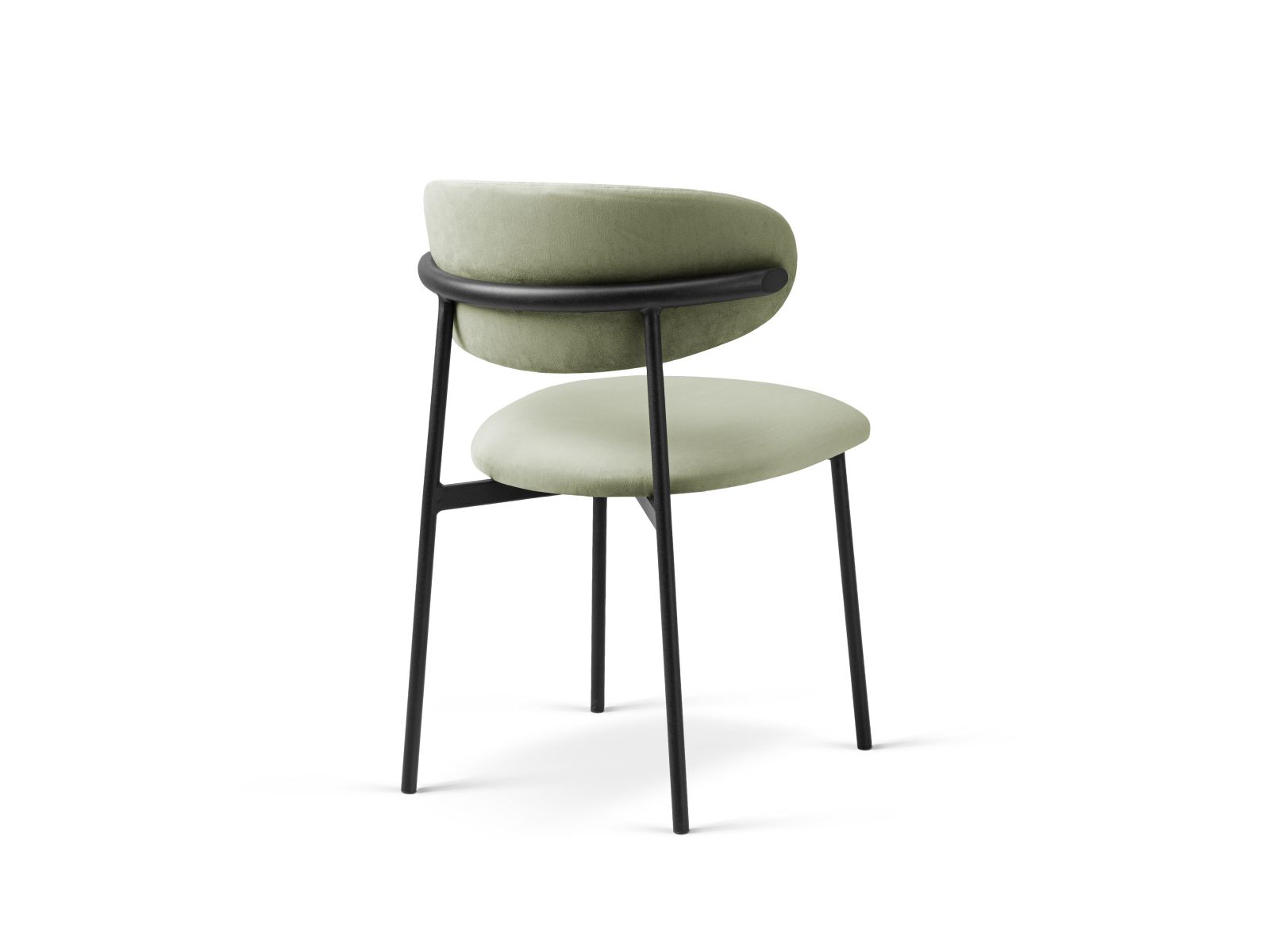 Velvet Chair, "Nina", 1 Seat, 55x52x78