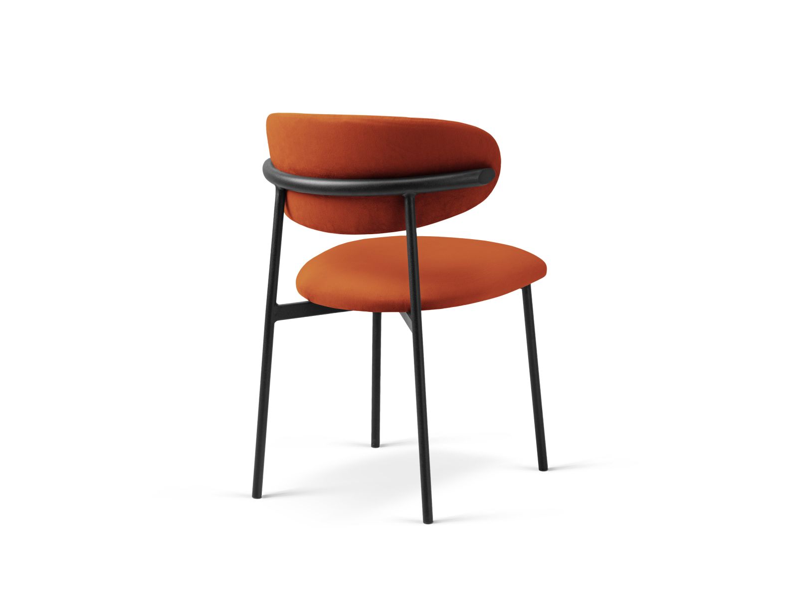 Velvet Chair, "Nina", 1 Seat, 55x52x78