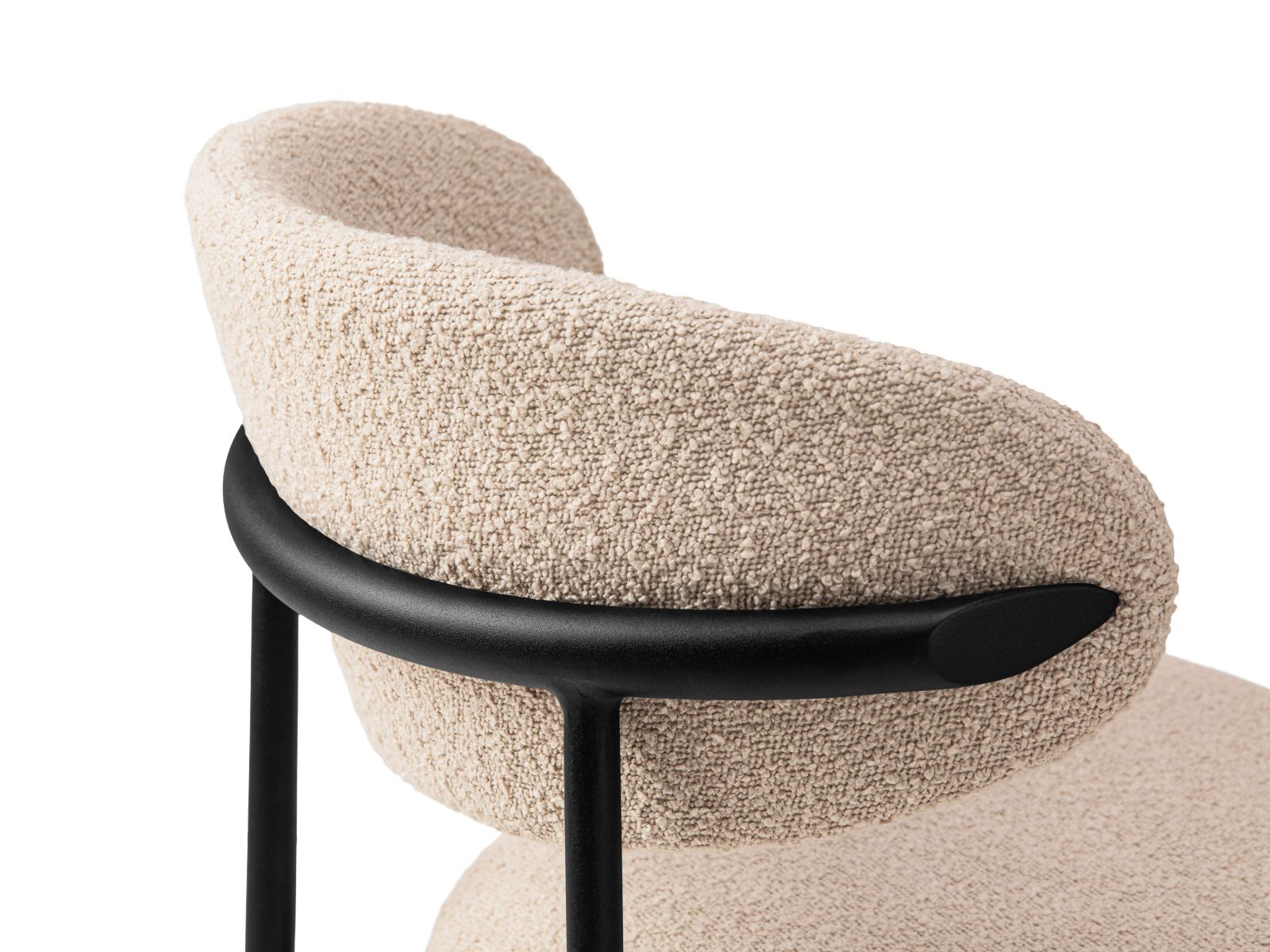 Boucle Chair, "Nina", 1 Seat, 55x52x78