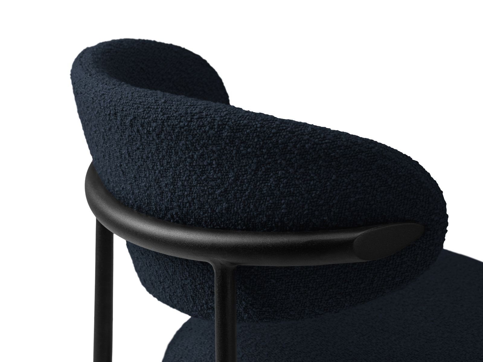 Boucle Chair, "Nina", 1 Seat, 55x52x78