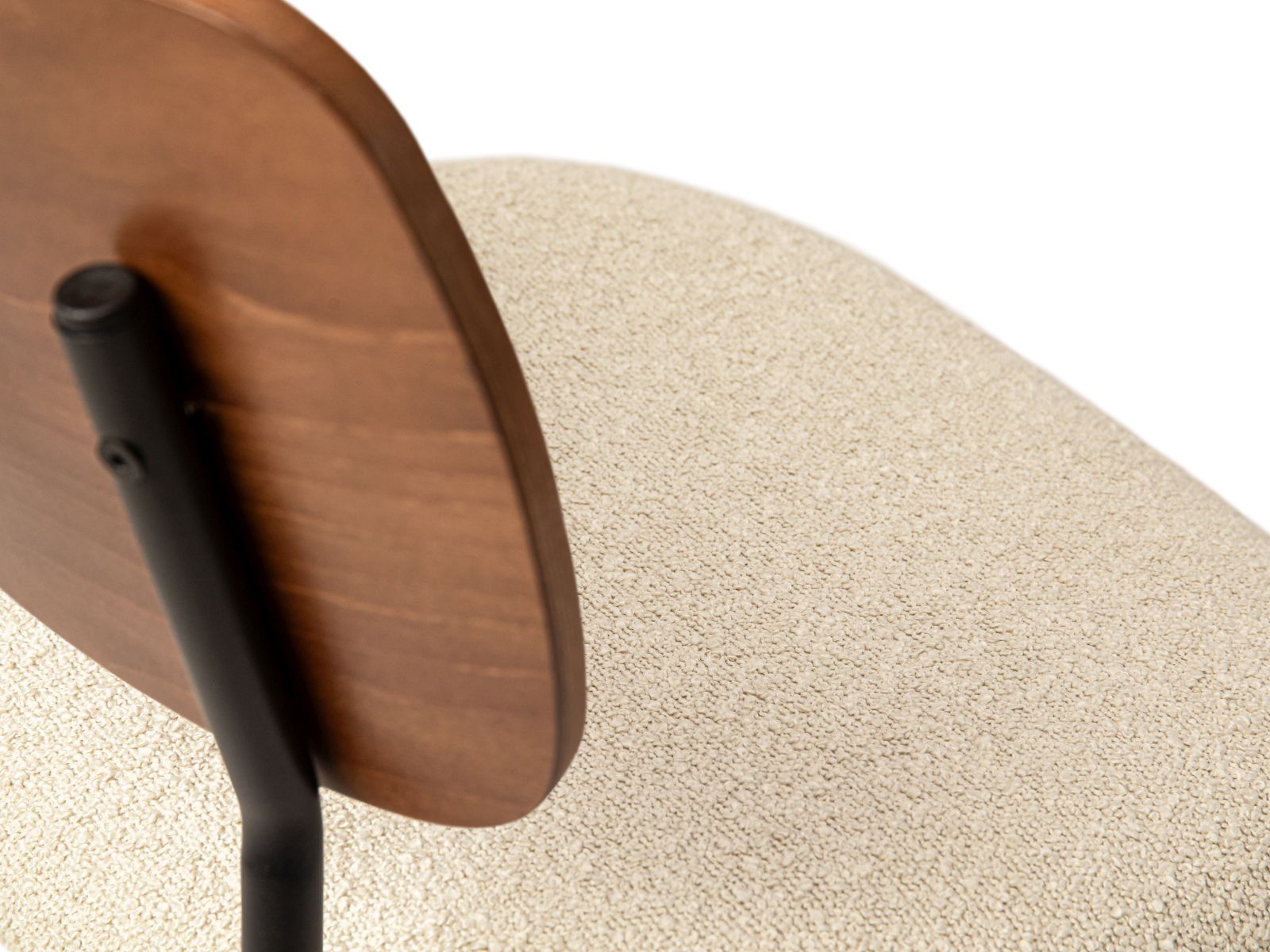 Boucle Chair, "Dina", 1 Seat, 49x47x79