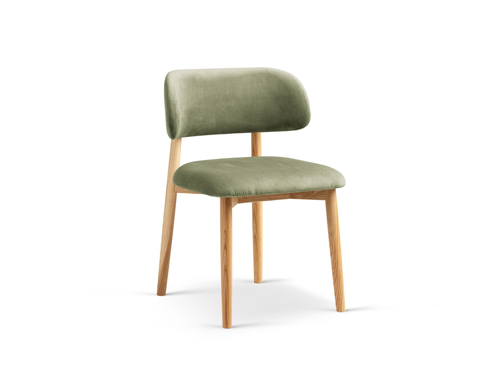 Velvet Chair, "Evan", 1 Seat, 49.5x51x77