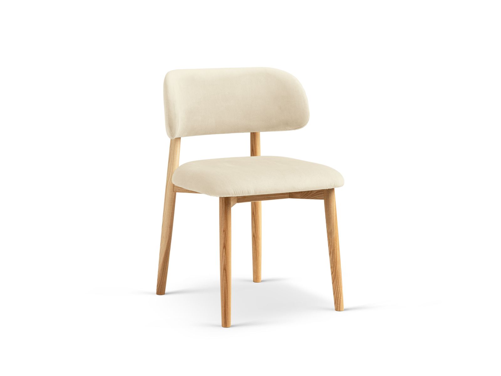 Velvet Chair, "Evan", 1 Seat, 49.5x51x77