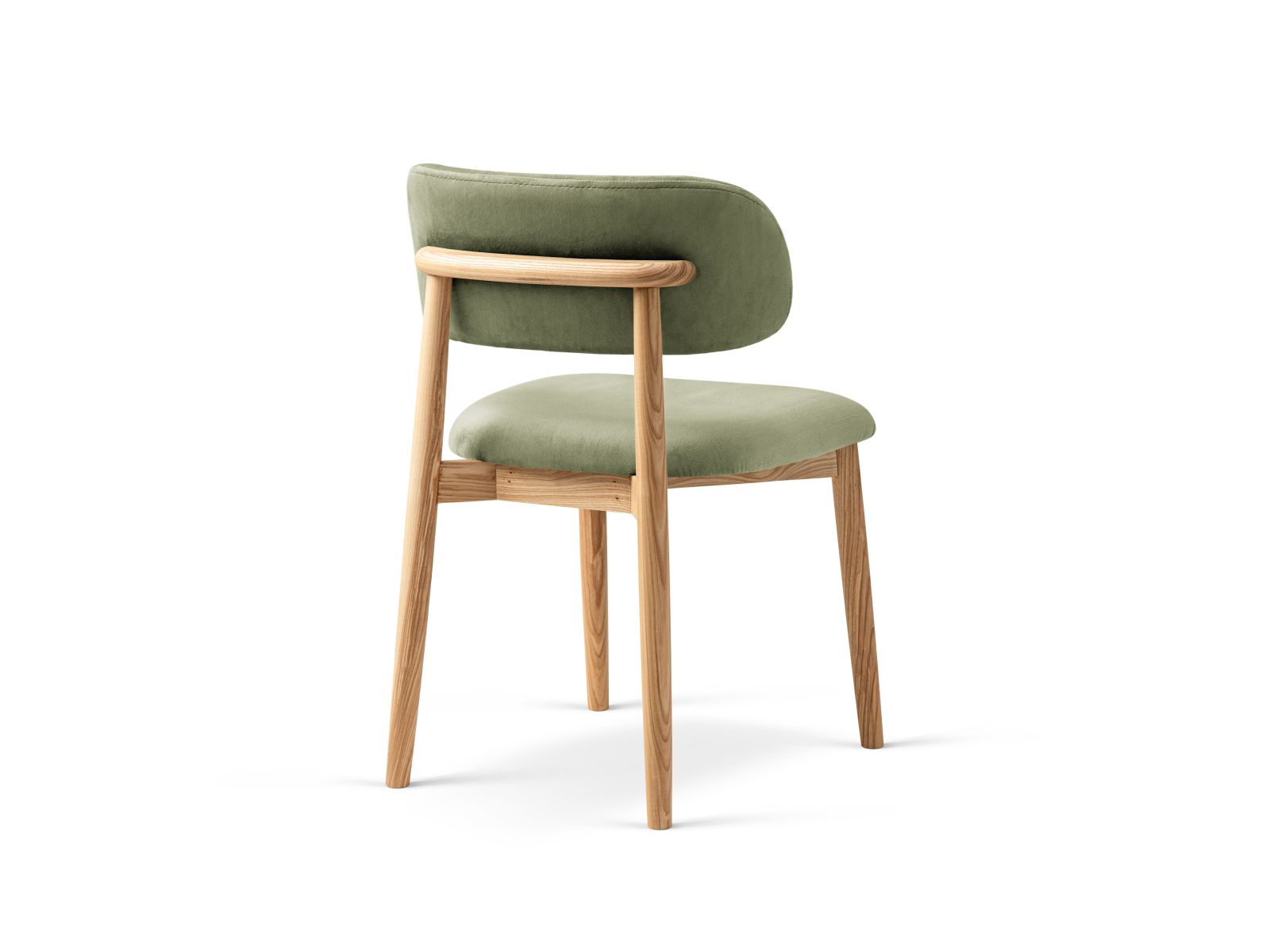Velvet Chair, "Evan", 1 Seat, 49.5x51x77