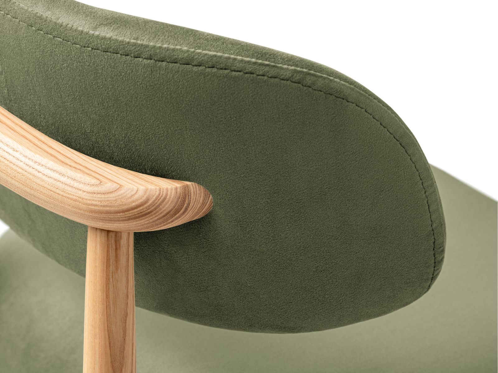 Velvet Chair, "Evan", 1 Seat, 49.5x51x77