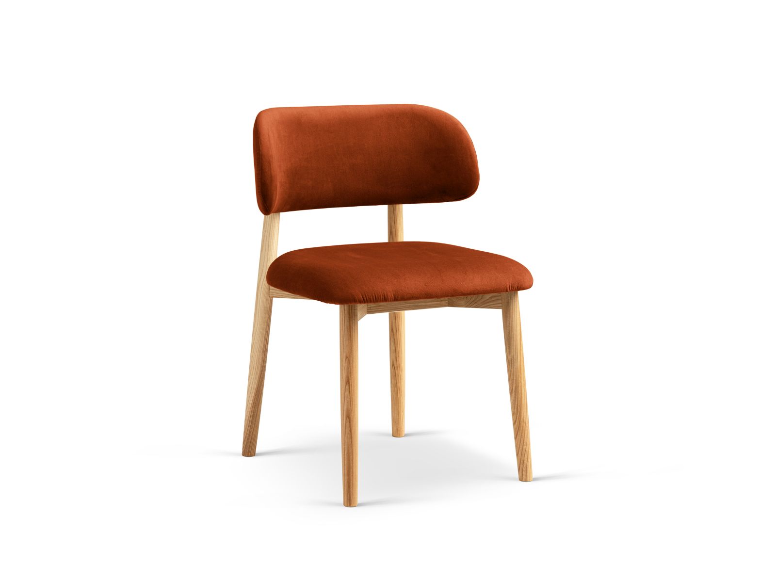 Velvet Chair, "Evan", 1 Seat, 49.5x51x77