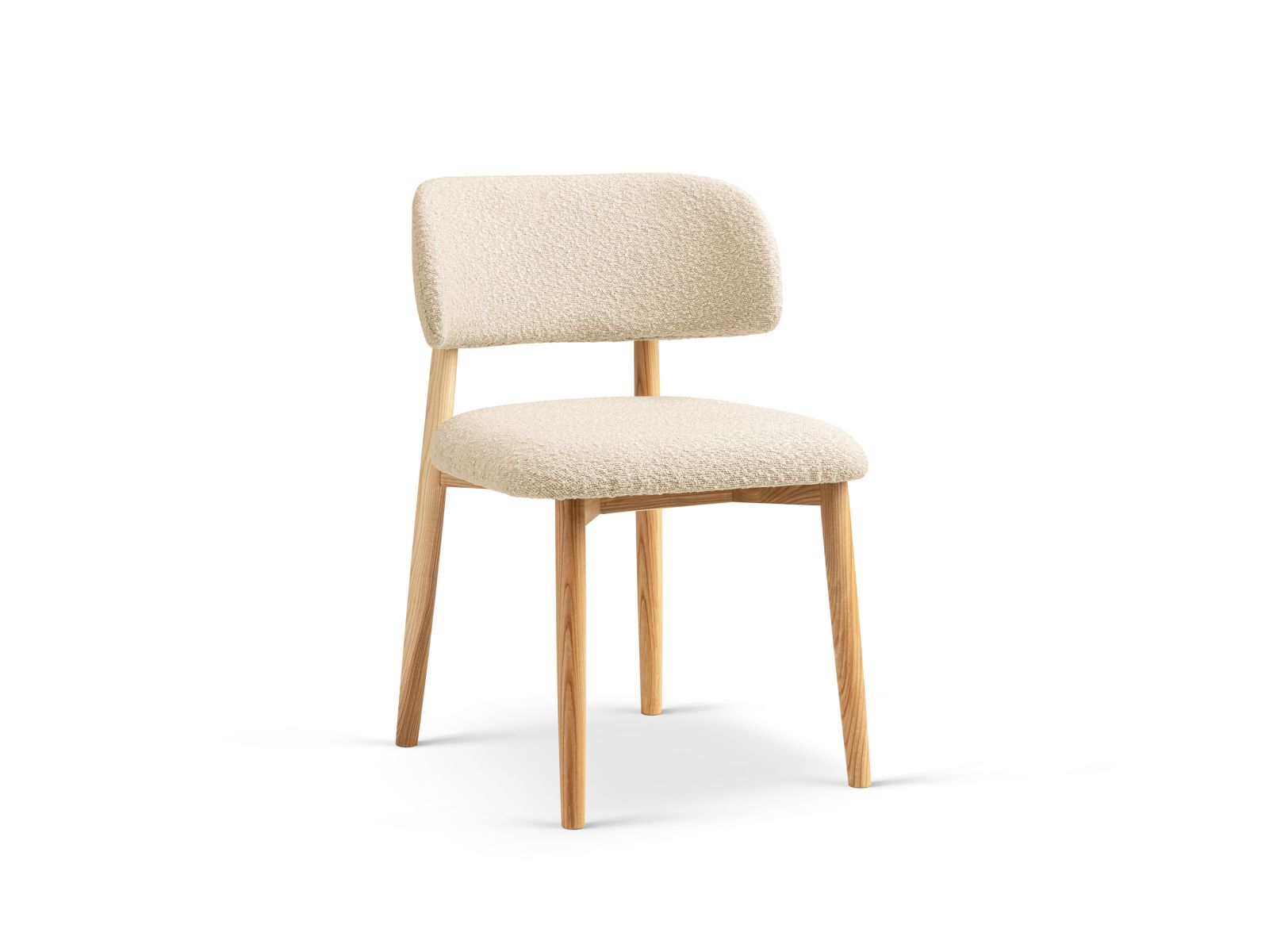 Boucle Chair, "Evan", 1 Seat, 49.5x51x77