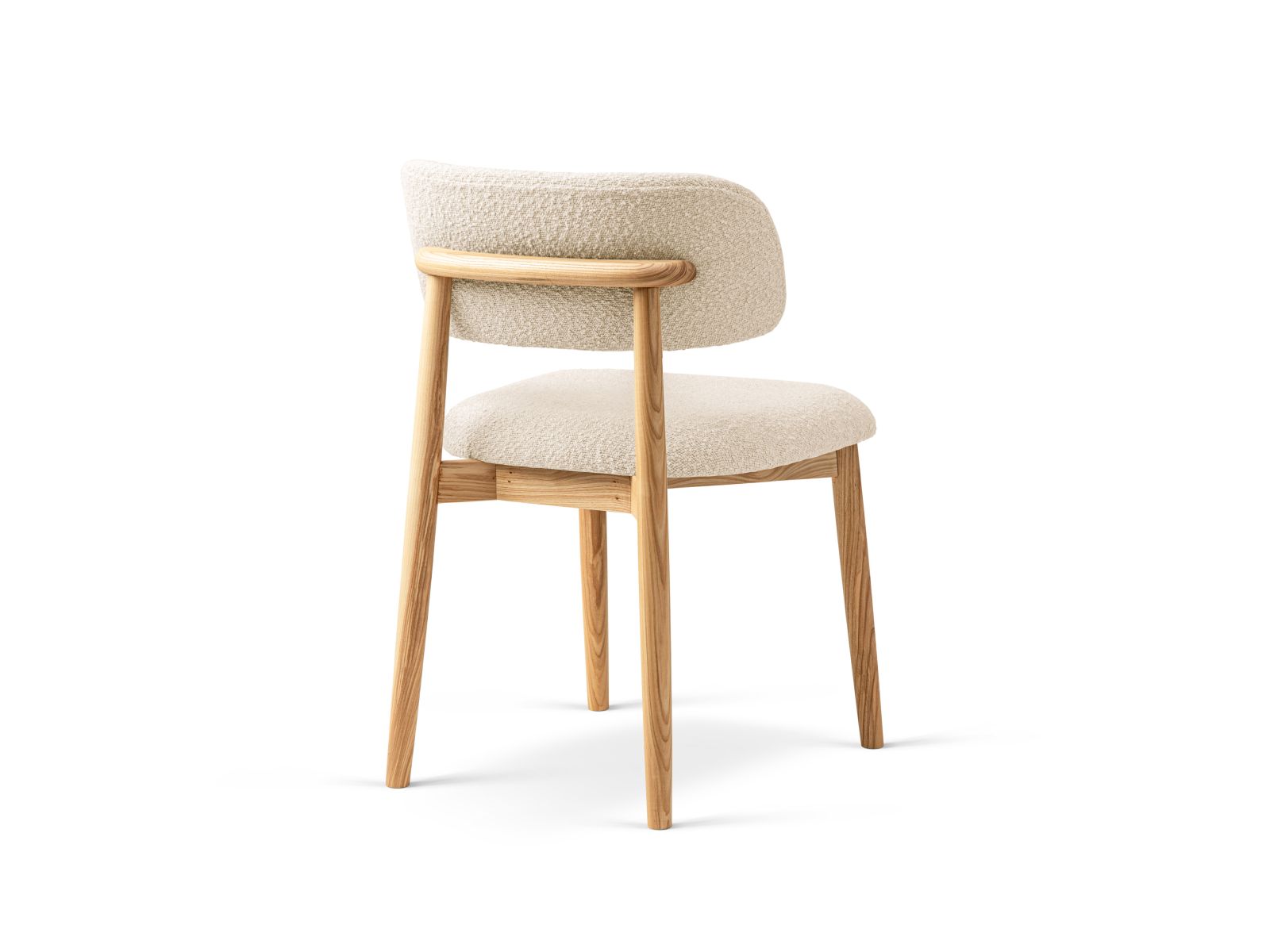 Boucle Chair, "Evan", 1 Seat, 49.5x51x77