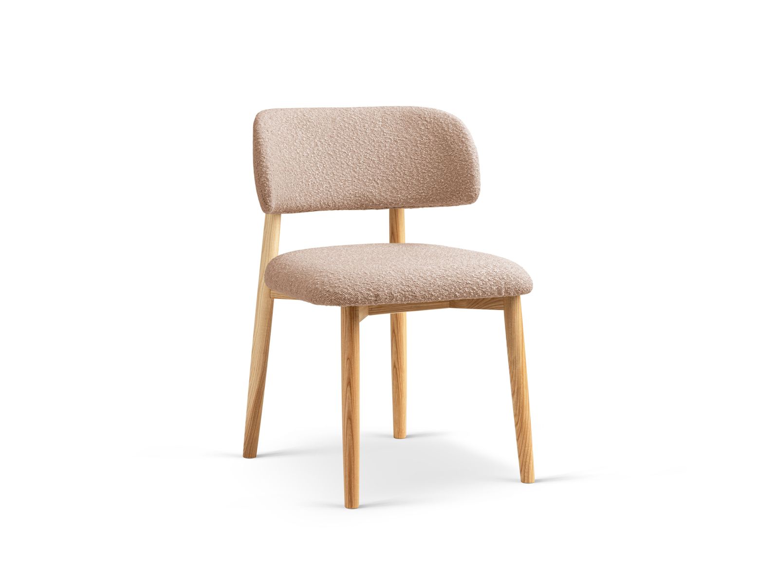 Boucle Chair, "Evan", 1 Seat, 49.5x51x77