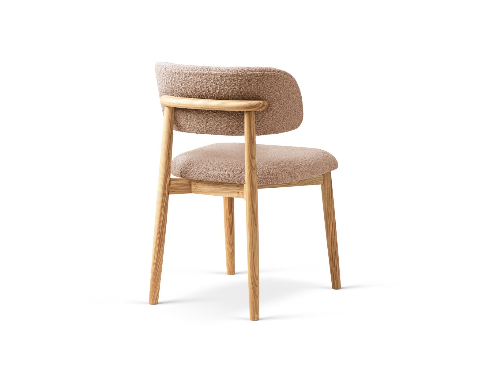 Boucle Chair, "Evan", 1 Seat, 49.5x51x77