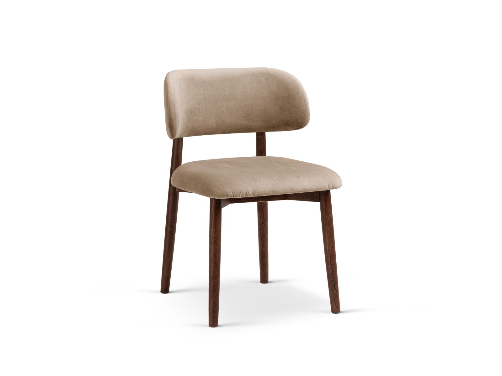 Velvet Chair, "Evan", 1 Seat, 49.5x51x77