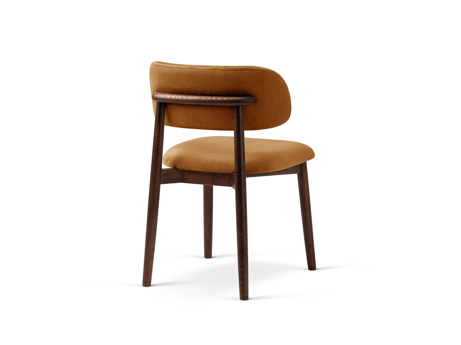 Velvet Chair, "Evan", 1 Seat, 49.5x51x77
