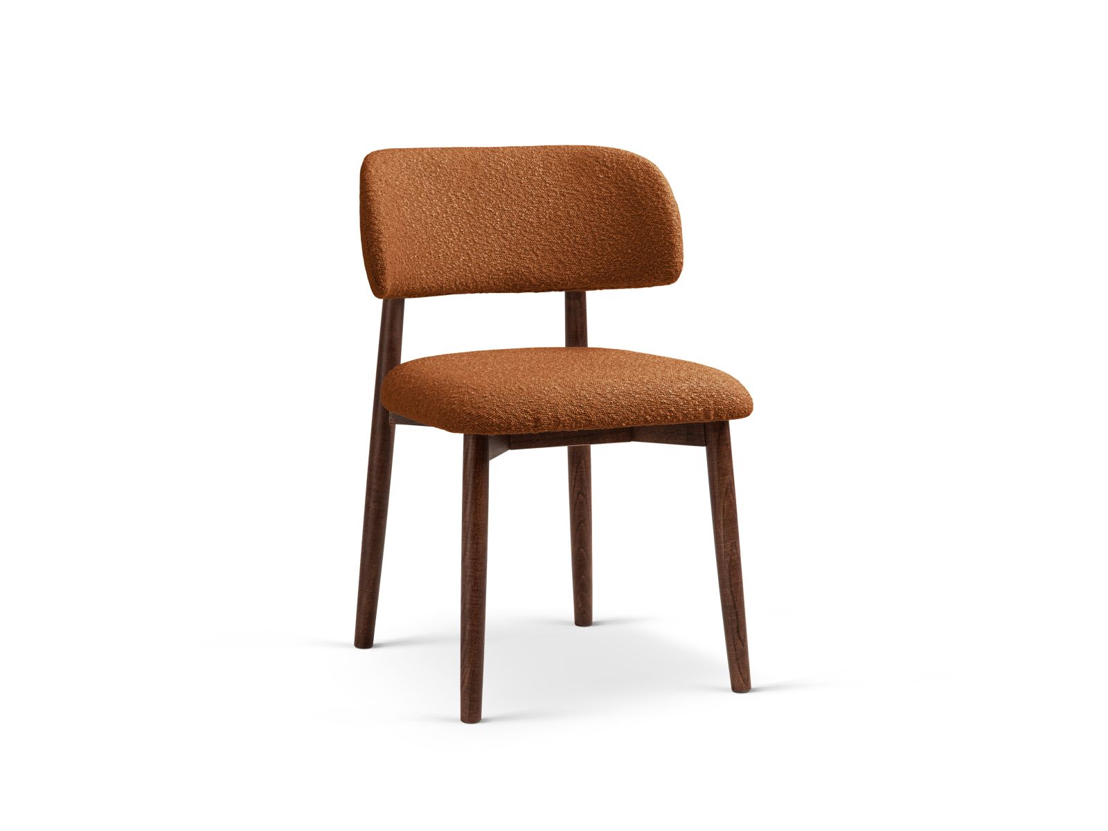Boucle Chair, "Evan", 1 Seat, 49.5x51x77