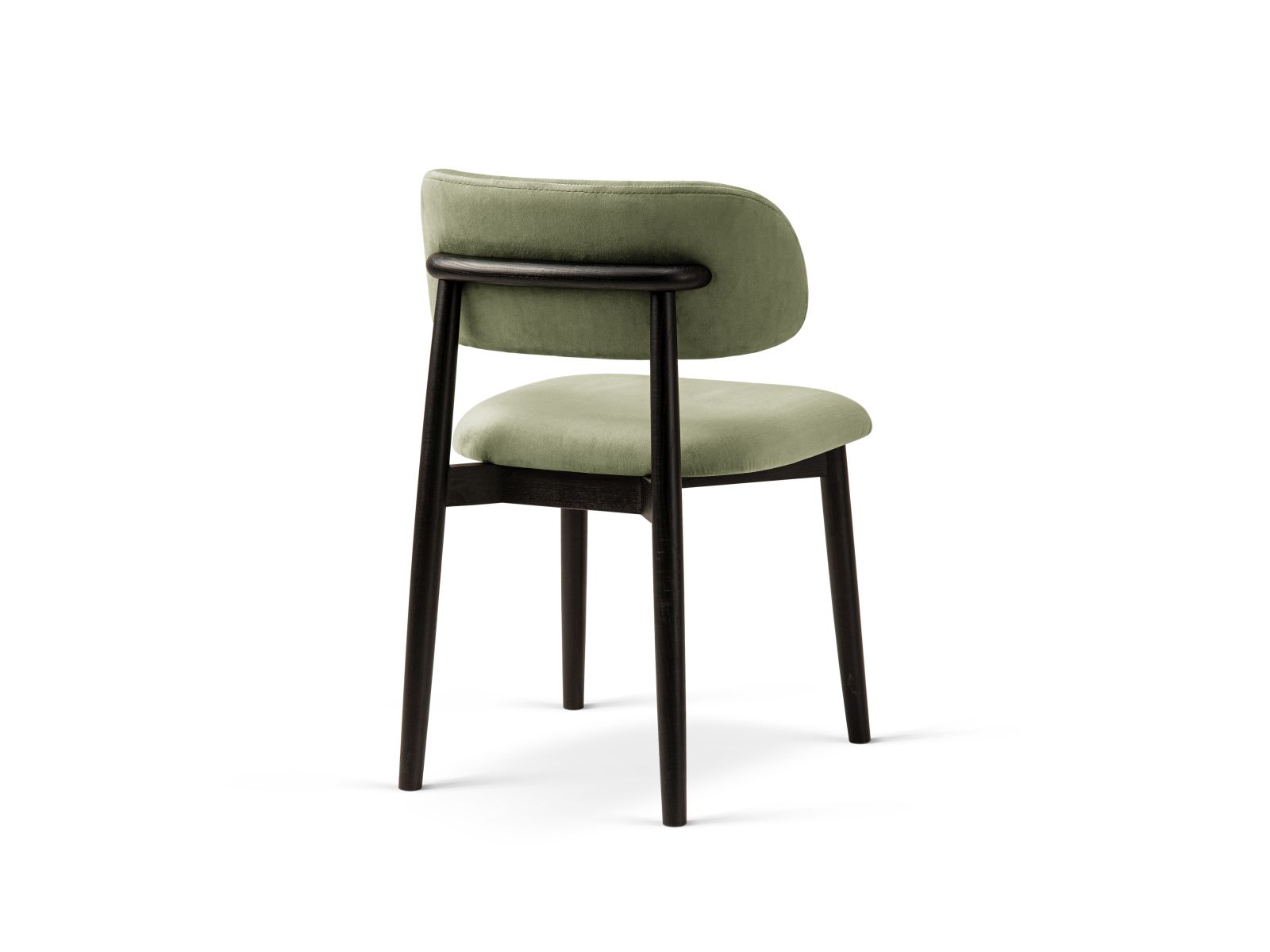 Velvet Chair, "Evan", 1 Seat, 49.5x51x77