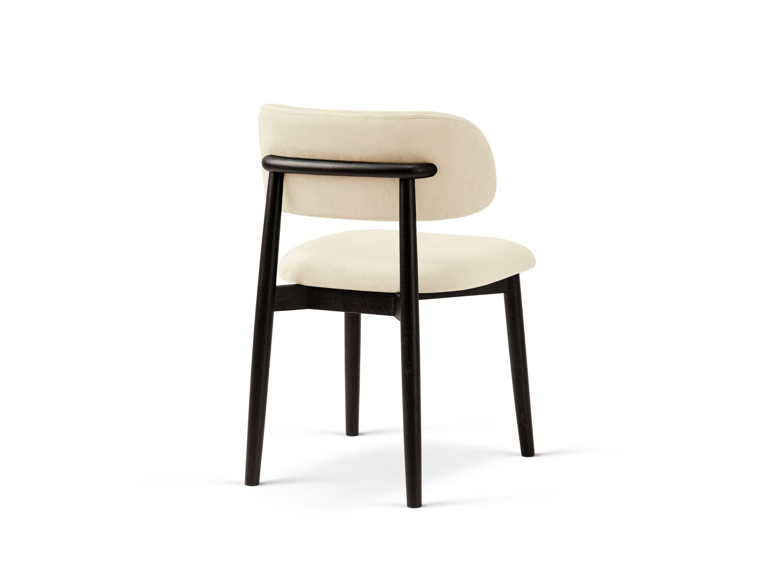 Velvet Chair, "Evan", 1 Seat, 49.5x51x77