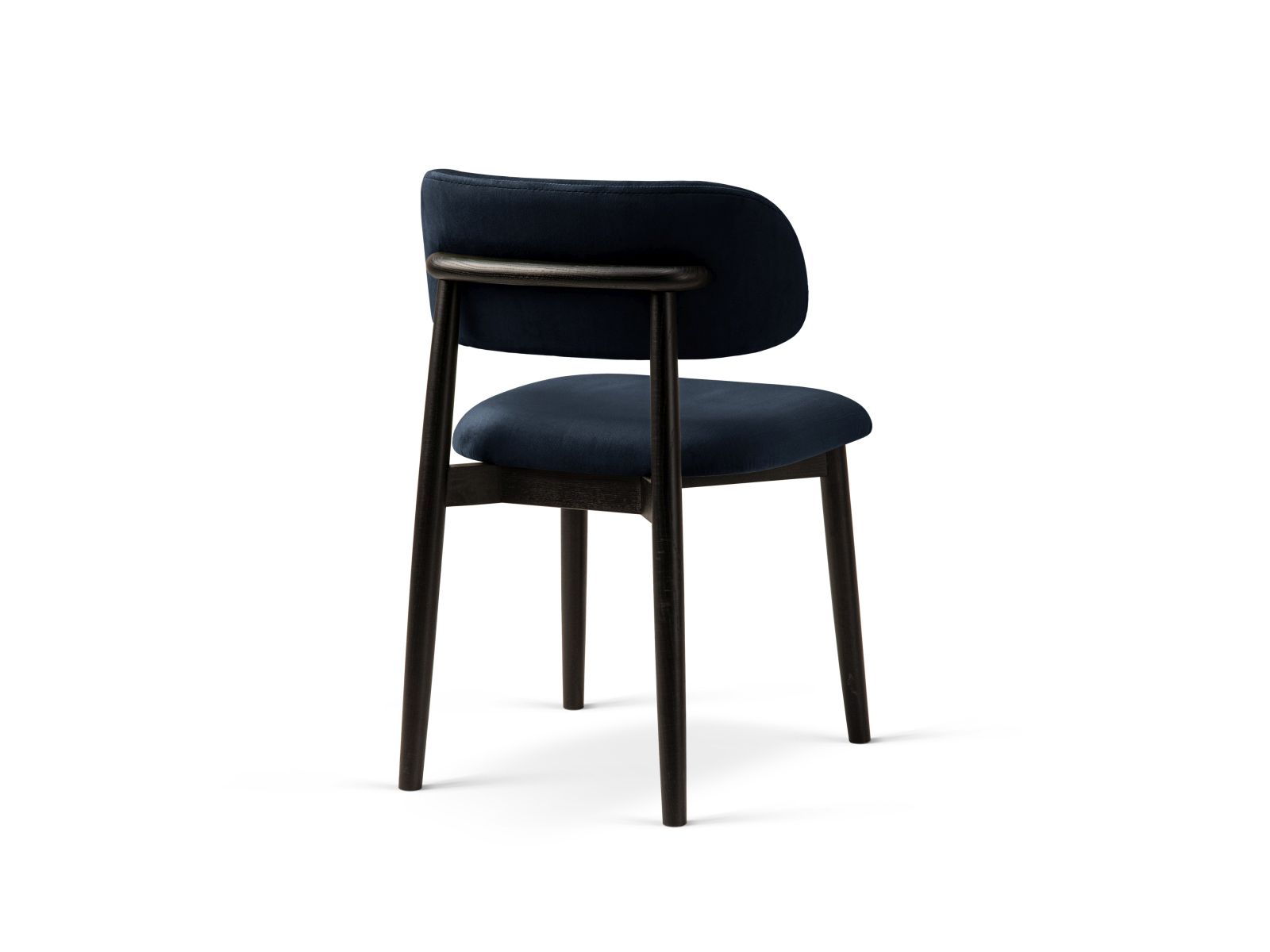 Velvet Chair, "Evan", 1 Seat, 49.5x51x77