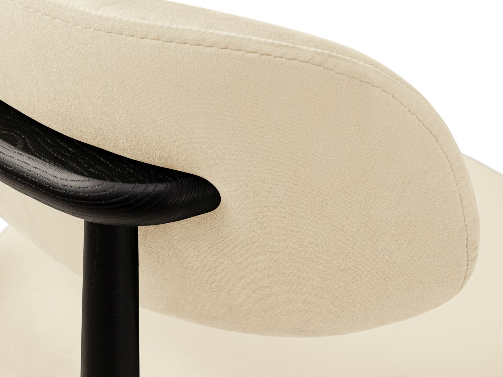 Velvet Chair, "Evan", 1 Seat, 49.5x51x77