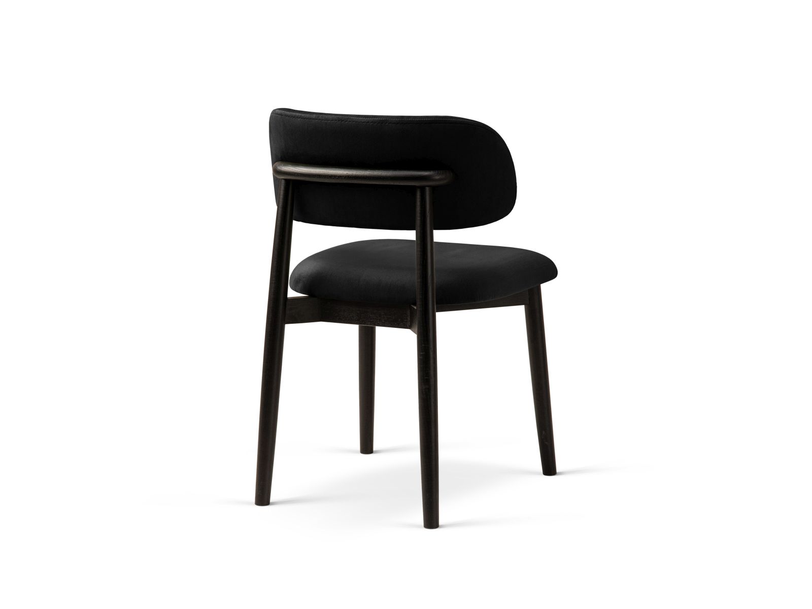 Velvet Chair, "Evan", 1 Seat, 49.5x51x77