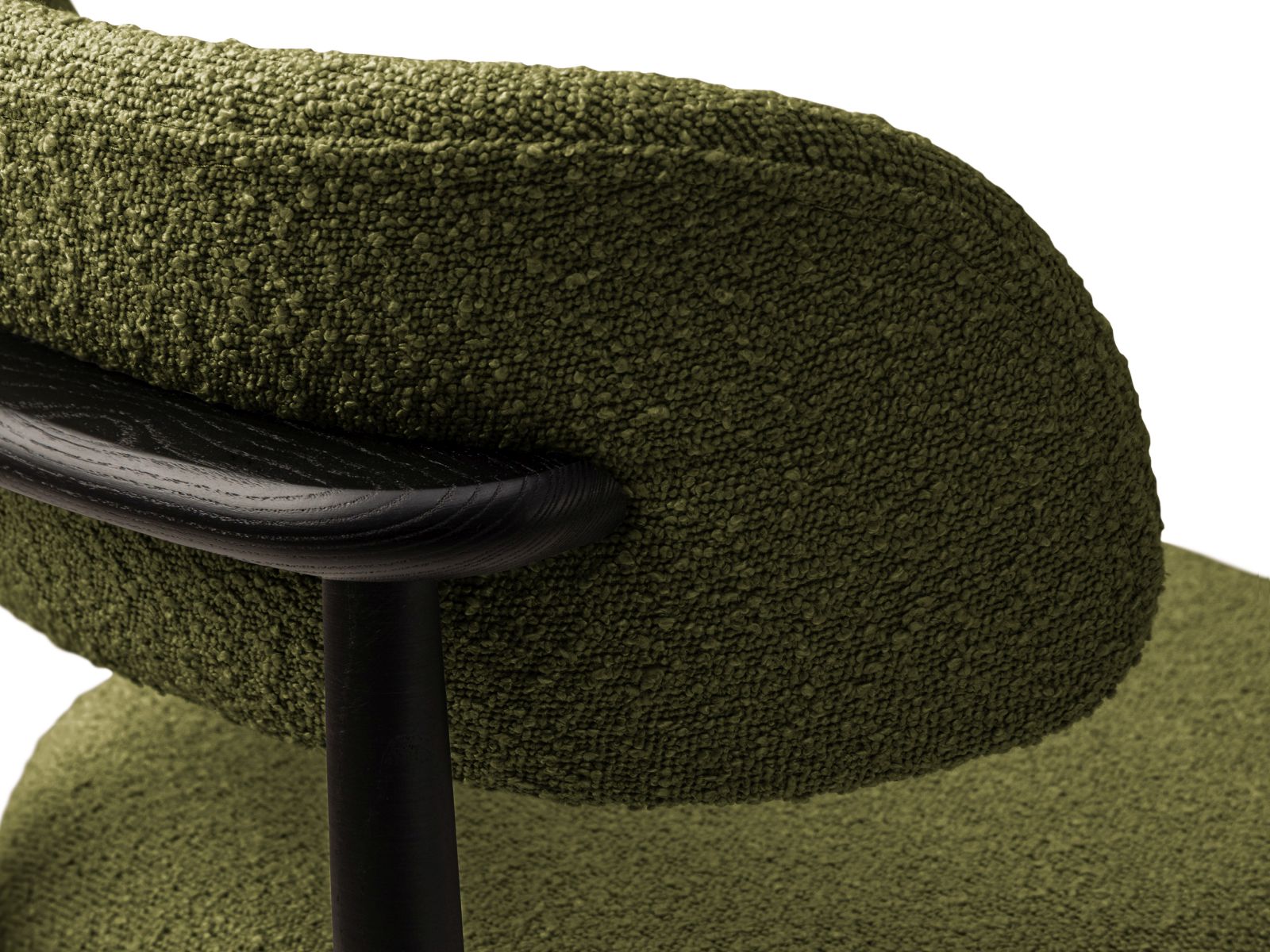 Boucle Chair, "Evan", 1 Seat, 49.5x51x77