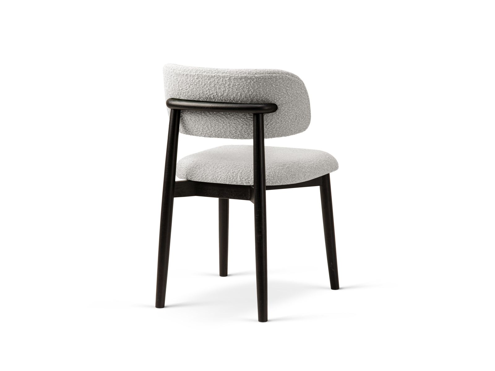 Boucle Chair, "Evan", 1 Seat, 49.5x51x77