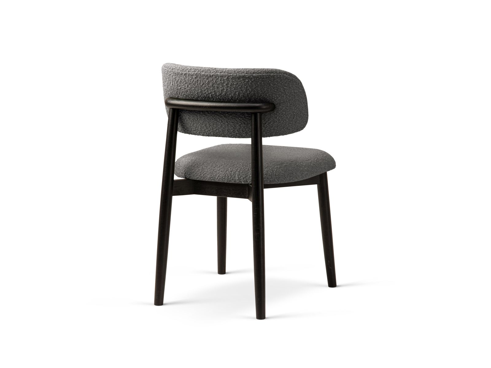 Boucle Chair, "Evan", 1 Seat, 49.5x51x77