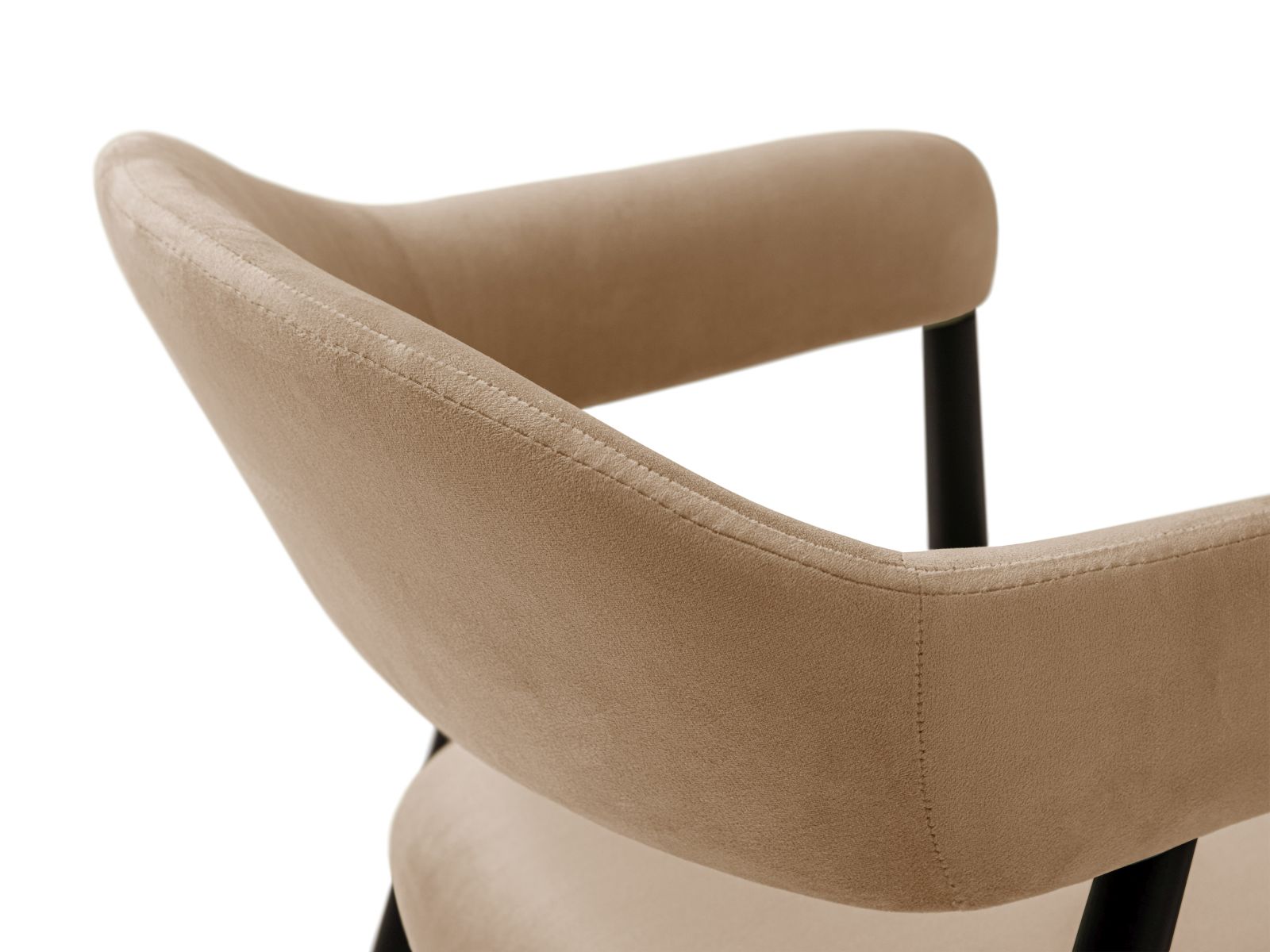 Velvet Chair, "Adra", 1 Seat, 56x59x77