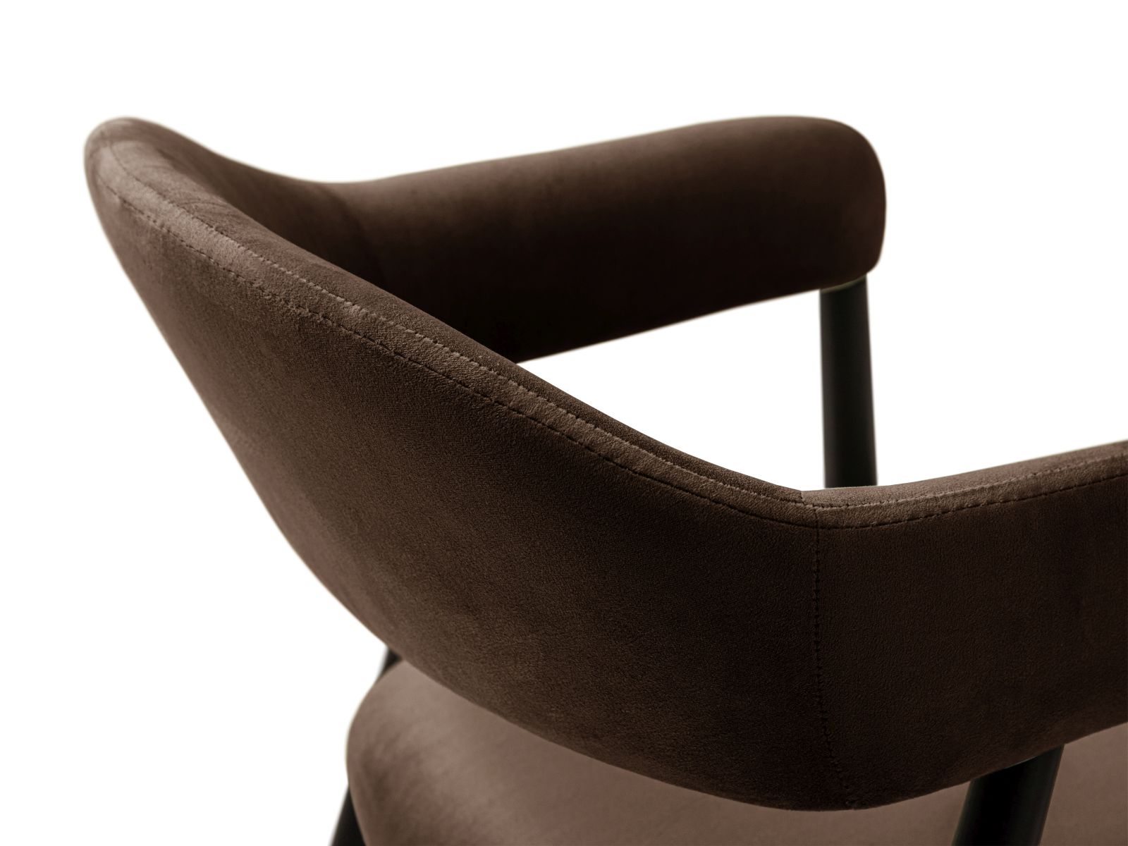 Velvet Chair, "Adra", 1 Seat, 56x59x77