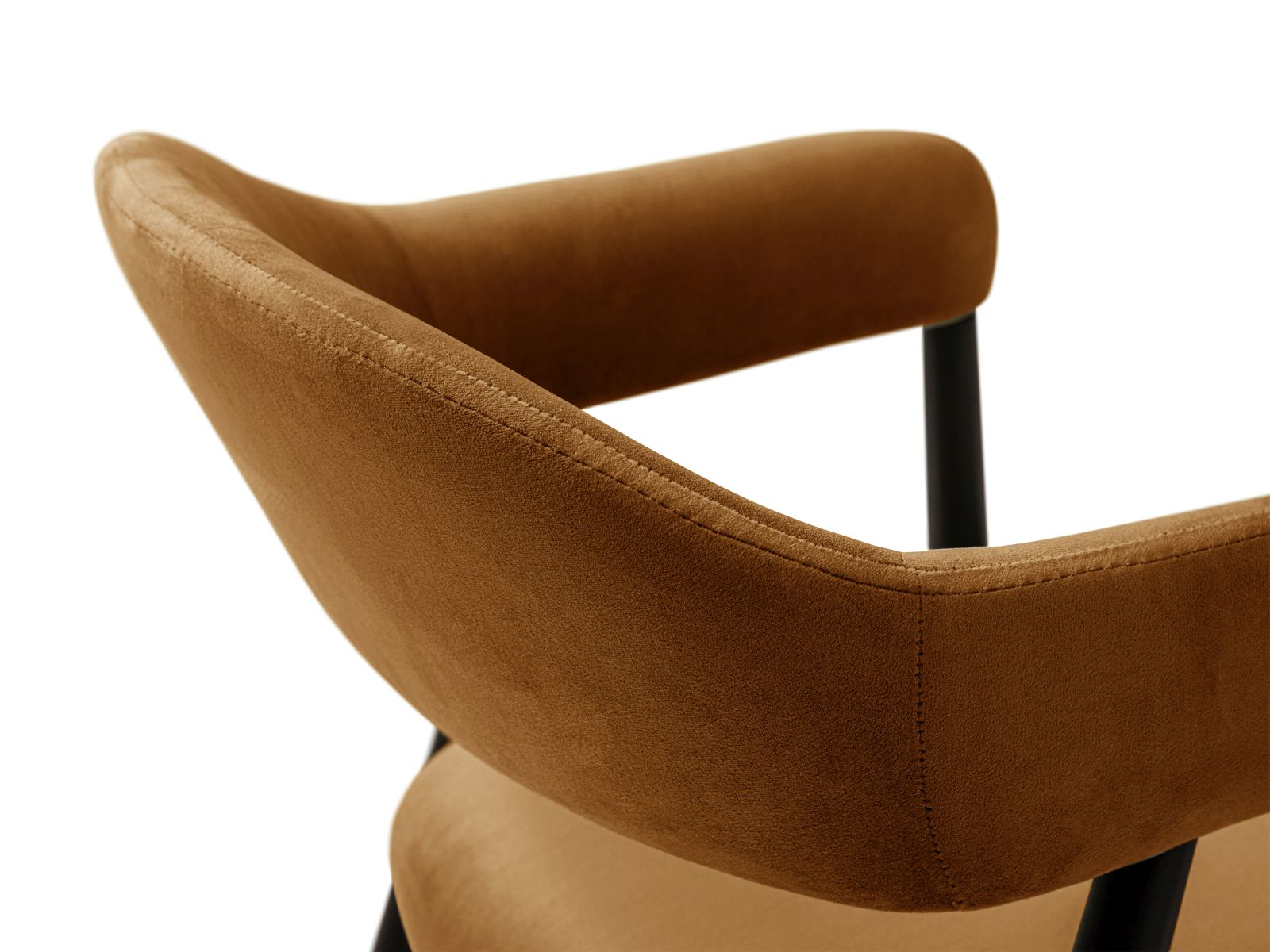 Velvet Chair, "Adra", 1 Seat, 56x59x77