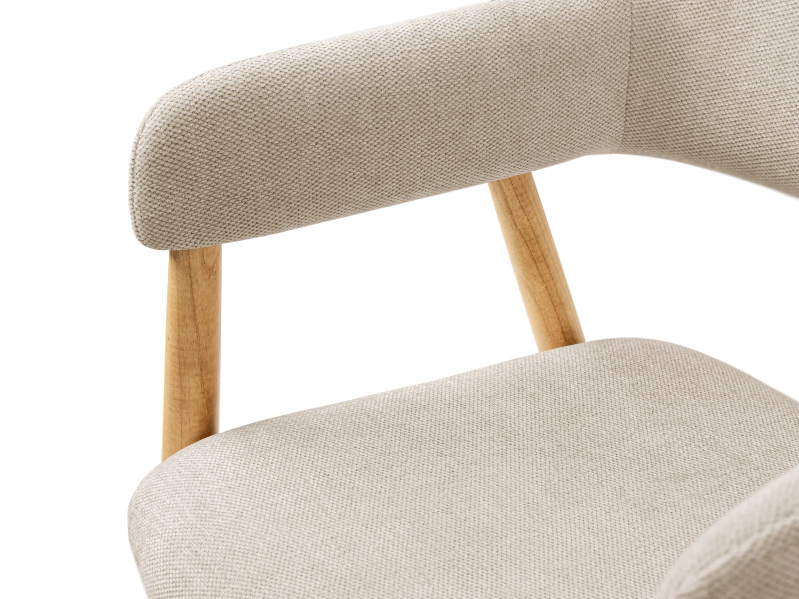 Boucle Chair, "Adra", 1 Seat, 56x59x77