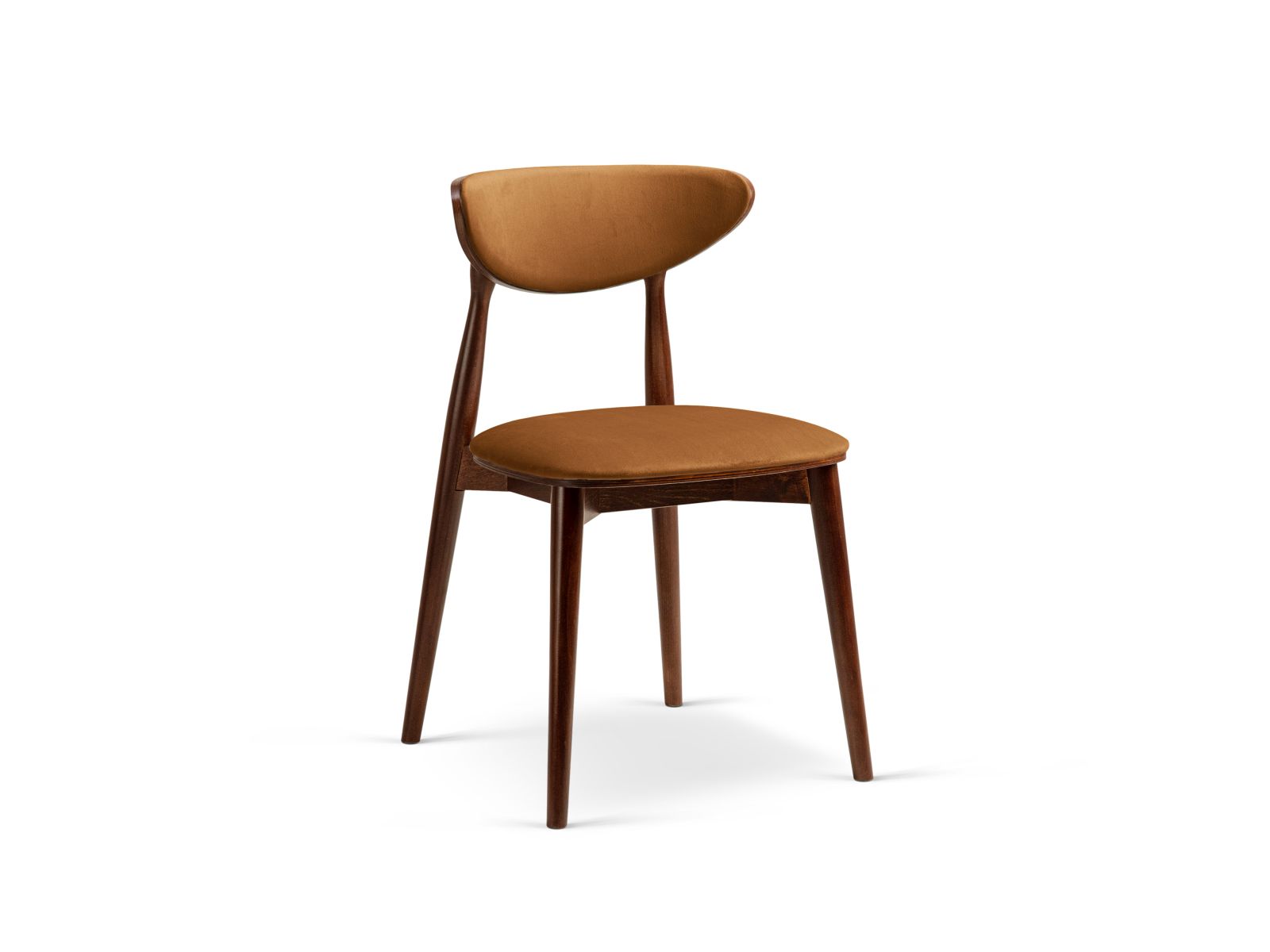 Velvet Chair, "Rina", 1 Seat, 47.5x48x79