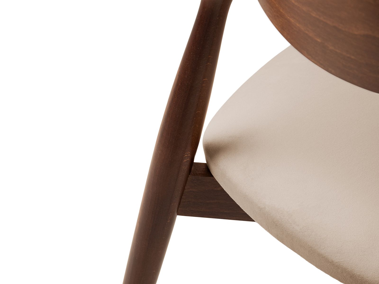 Velvet Chair, "Leon", 1 Seat, 47.5x48x79
