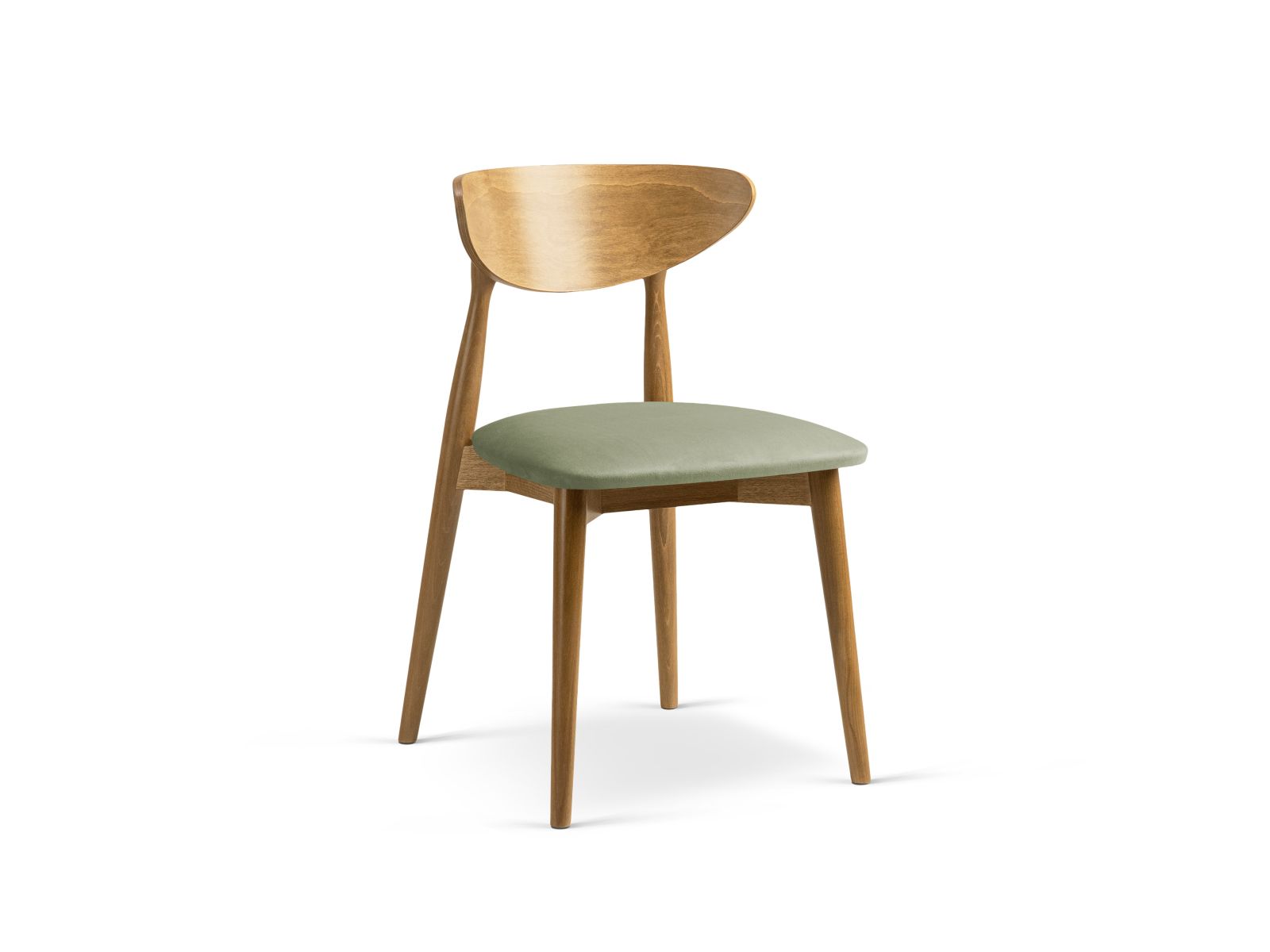 Velvet Chair, "Leon", 1 Seat, 47.5x48x79