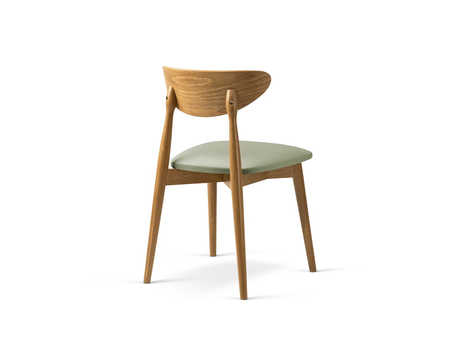 Velvet Chair, "Leon", 1 Seat, 47.5x48x79