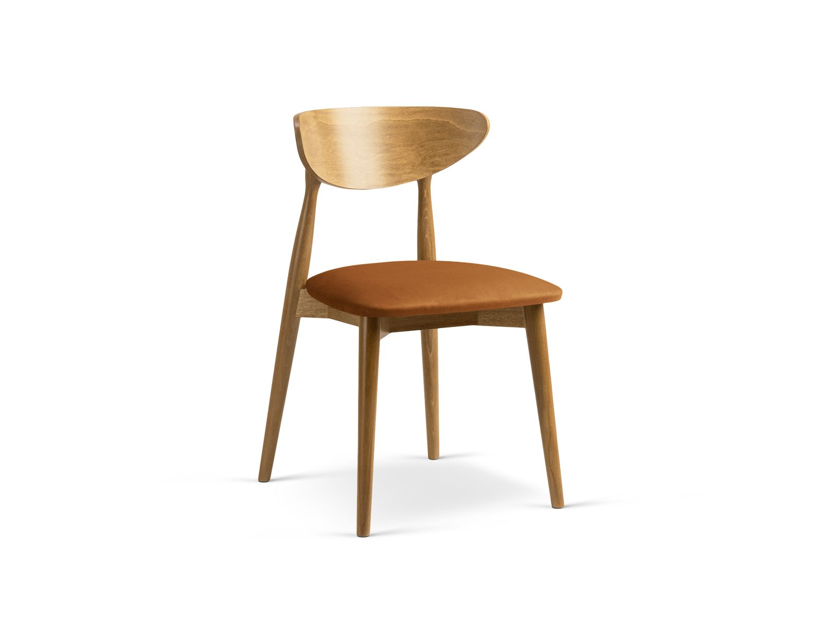 Velvet Chair, "Leon", 1 Seat, 47.5x48x79