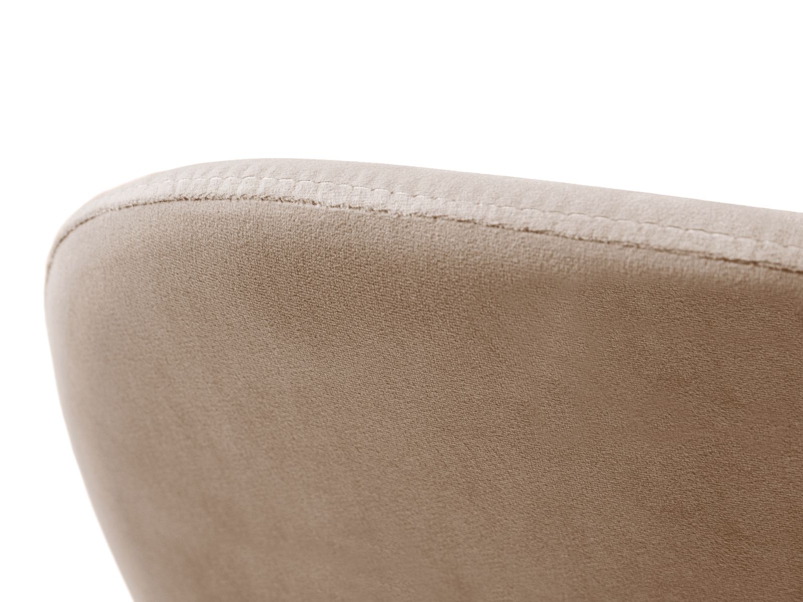 Velvet Chair, "Caroline", 1 Seat, 49x61x79